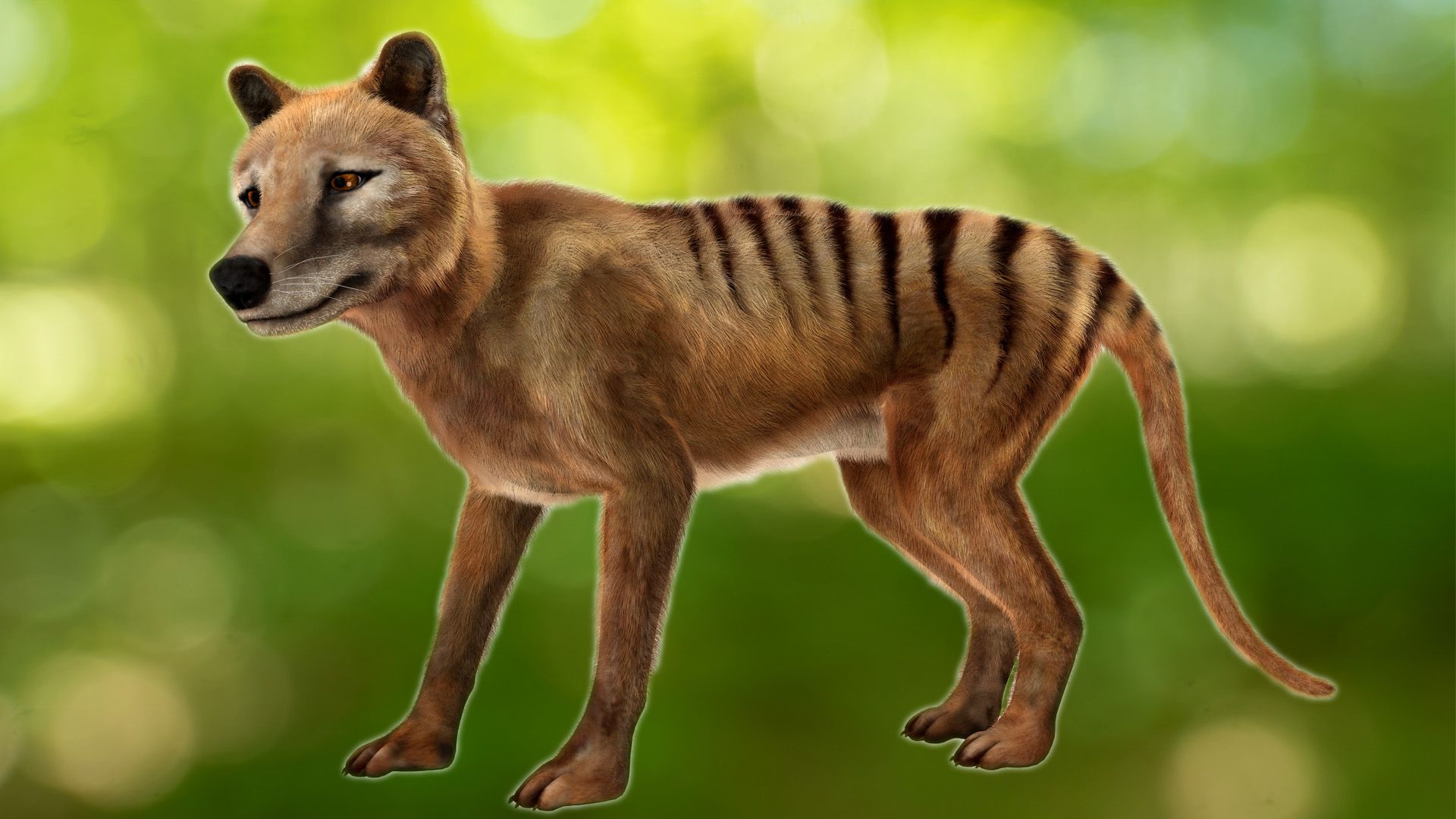 1920x1080 Tasmanian Tiger: Could the thylacine come back from extinction?