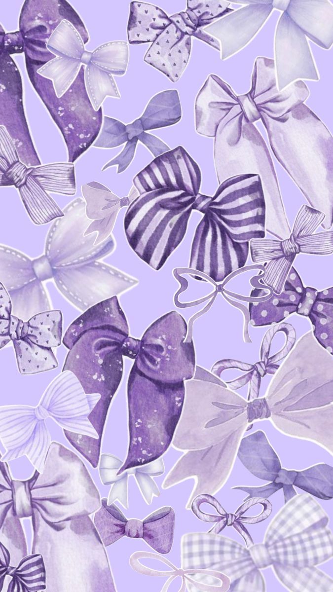 675x1200 Purple bows!. Tupac photo, Light purple wallpaper, Cute wallpaper for ipad