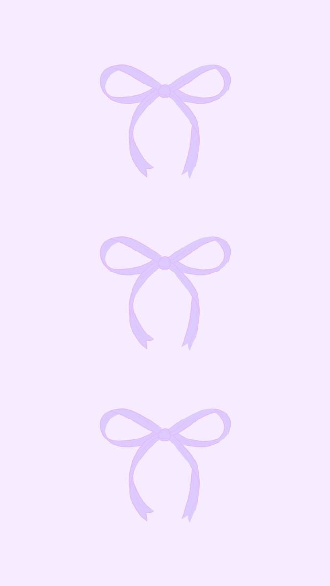 675x1200 purple lilac bow wallpaper aesthetic