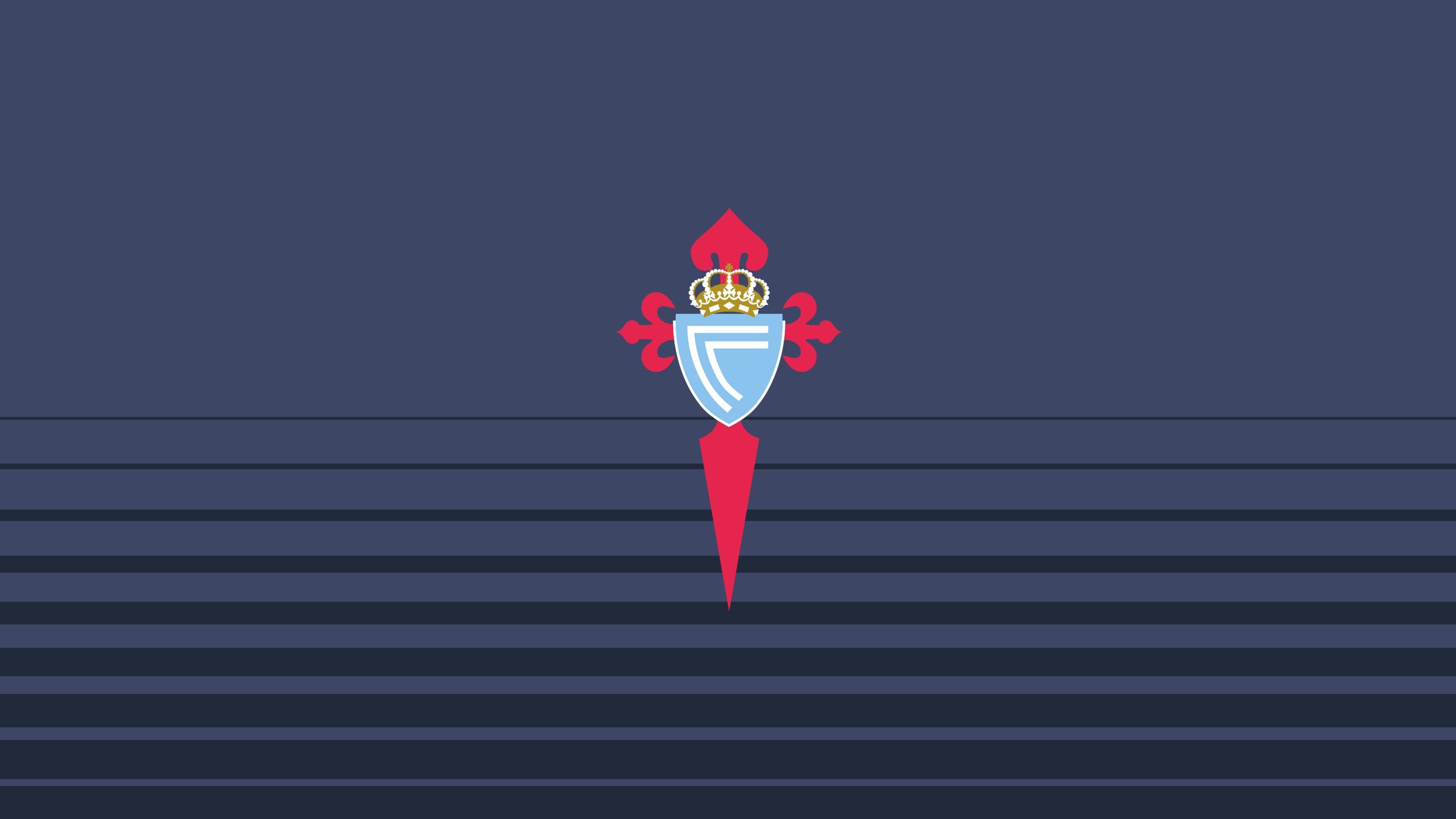 2560x1440 Desktop wallpaper: Rc Celta De Vigo, Sports, Emblem, Logo, Soccer 4K free download for PC. 503243