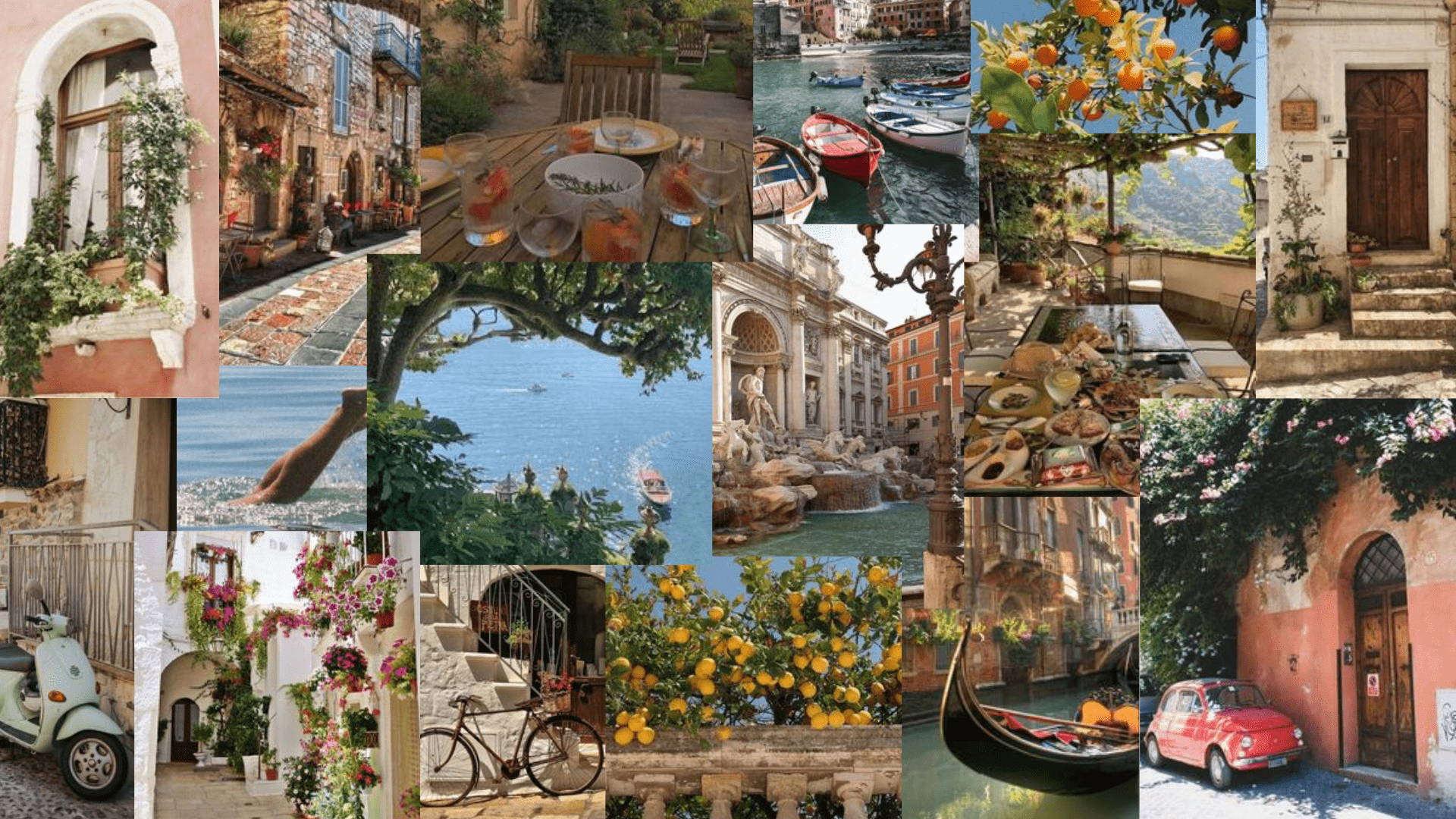 1920x1080 Italian Summer Laptop Wallpaper