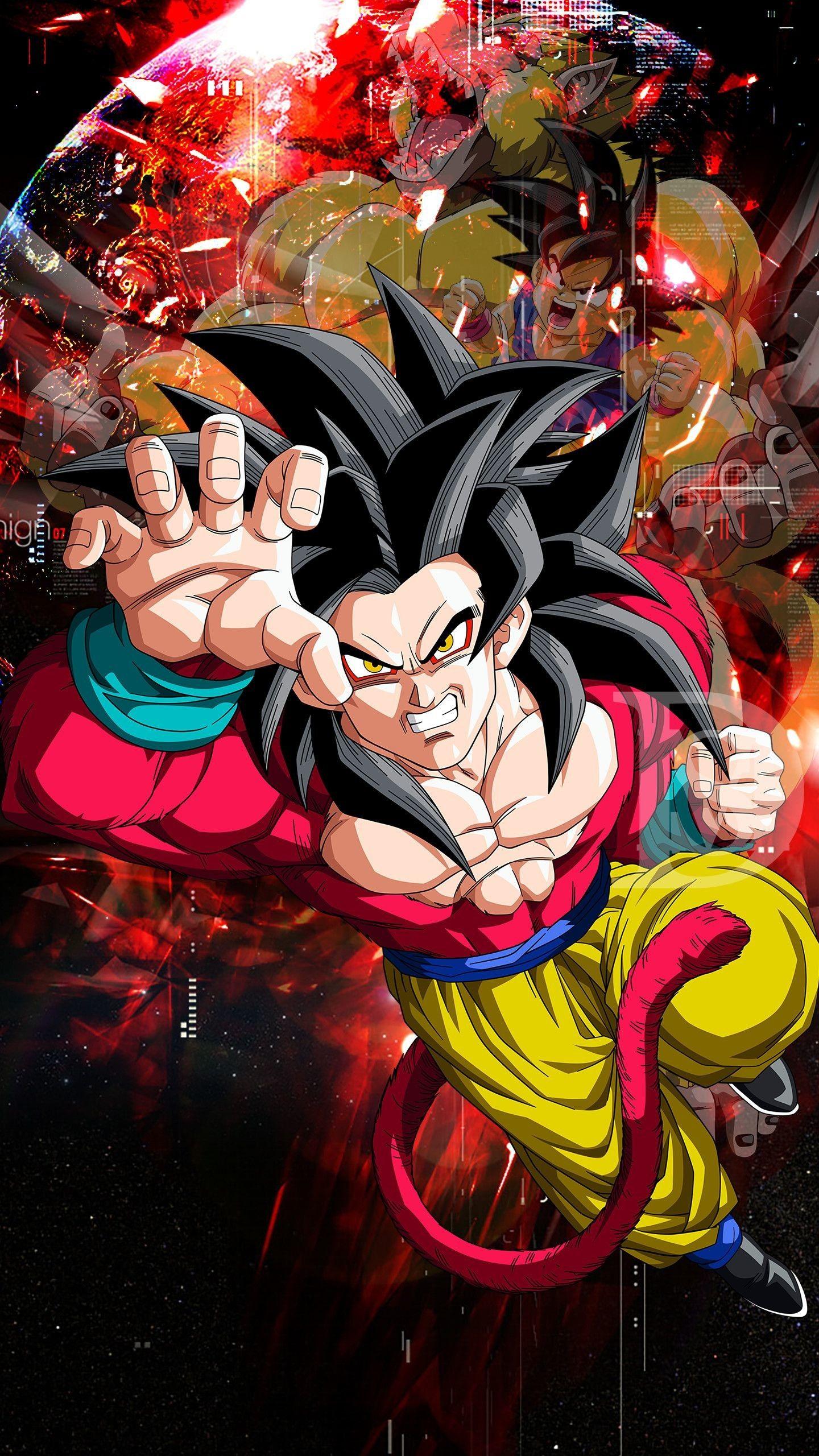 1440x2560 Wallpaper Goku Ssj4