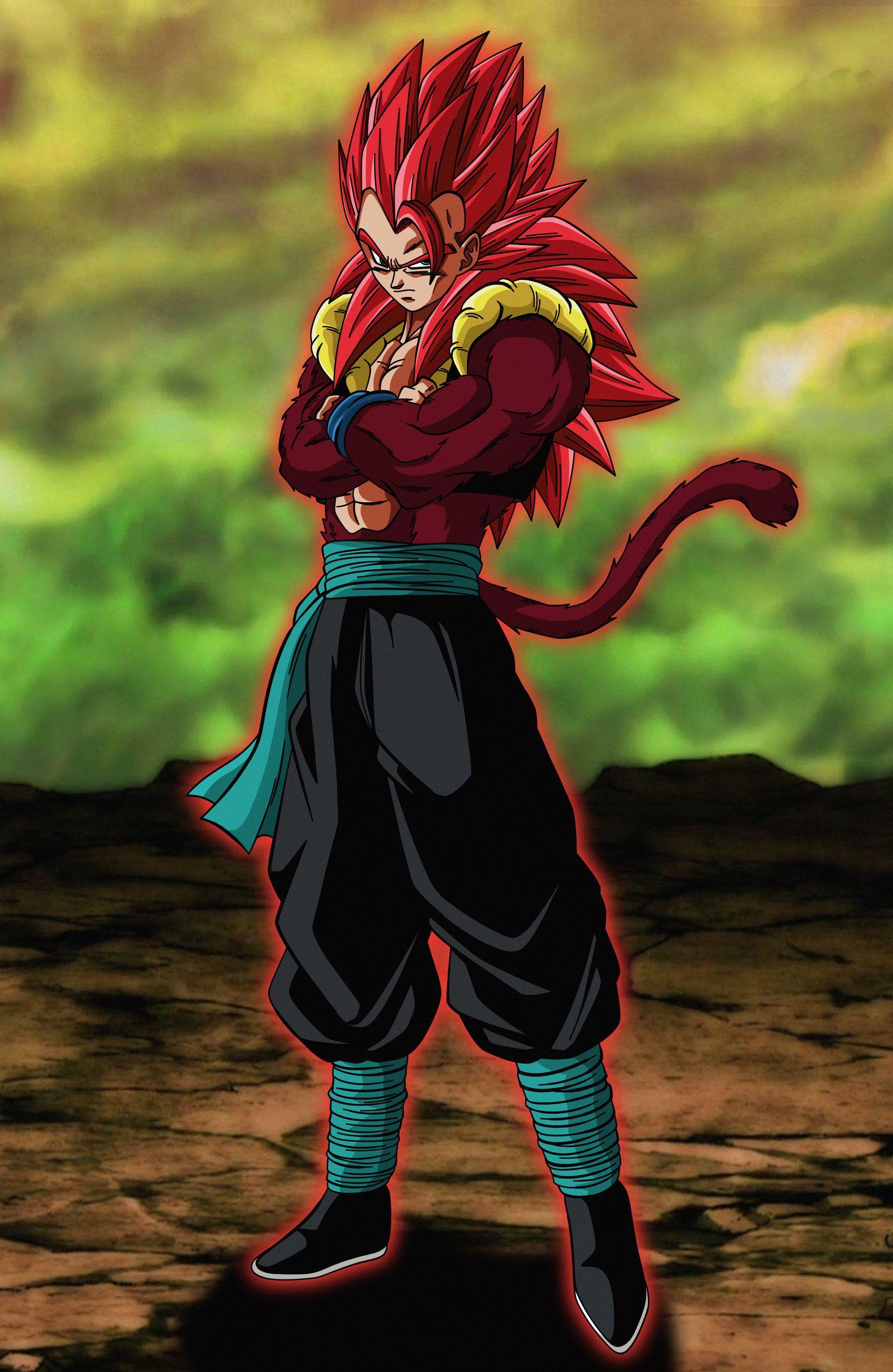 1600x2459 Gogeta Ss4 Wallpaper