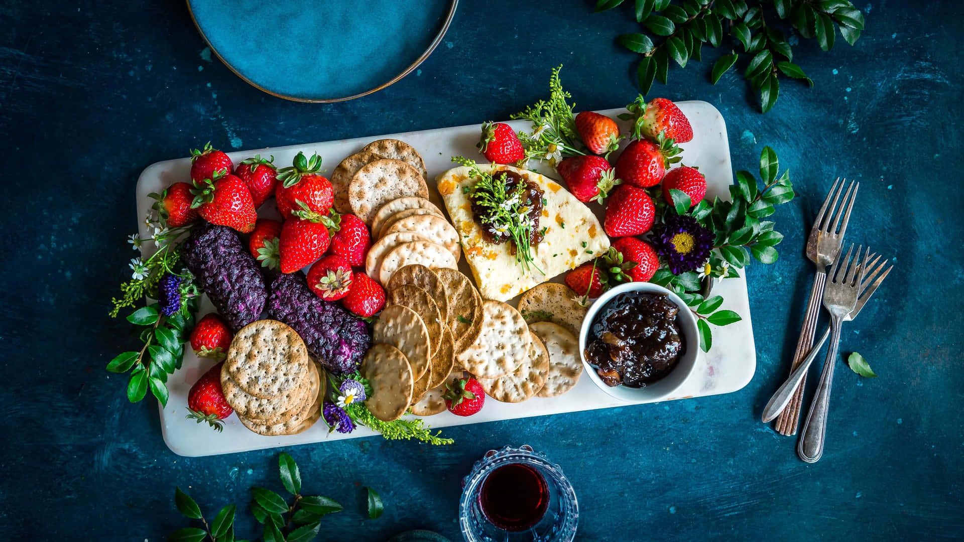 1920x1080 Download Healthy Food Ingredients And Crackers Picture