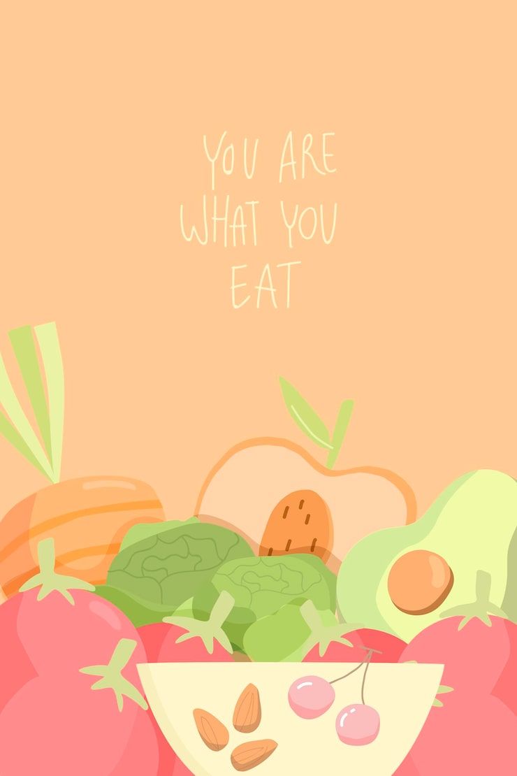 740x1110 Eat healthy background Image