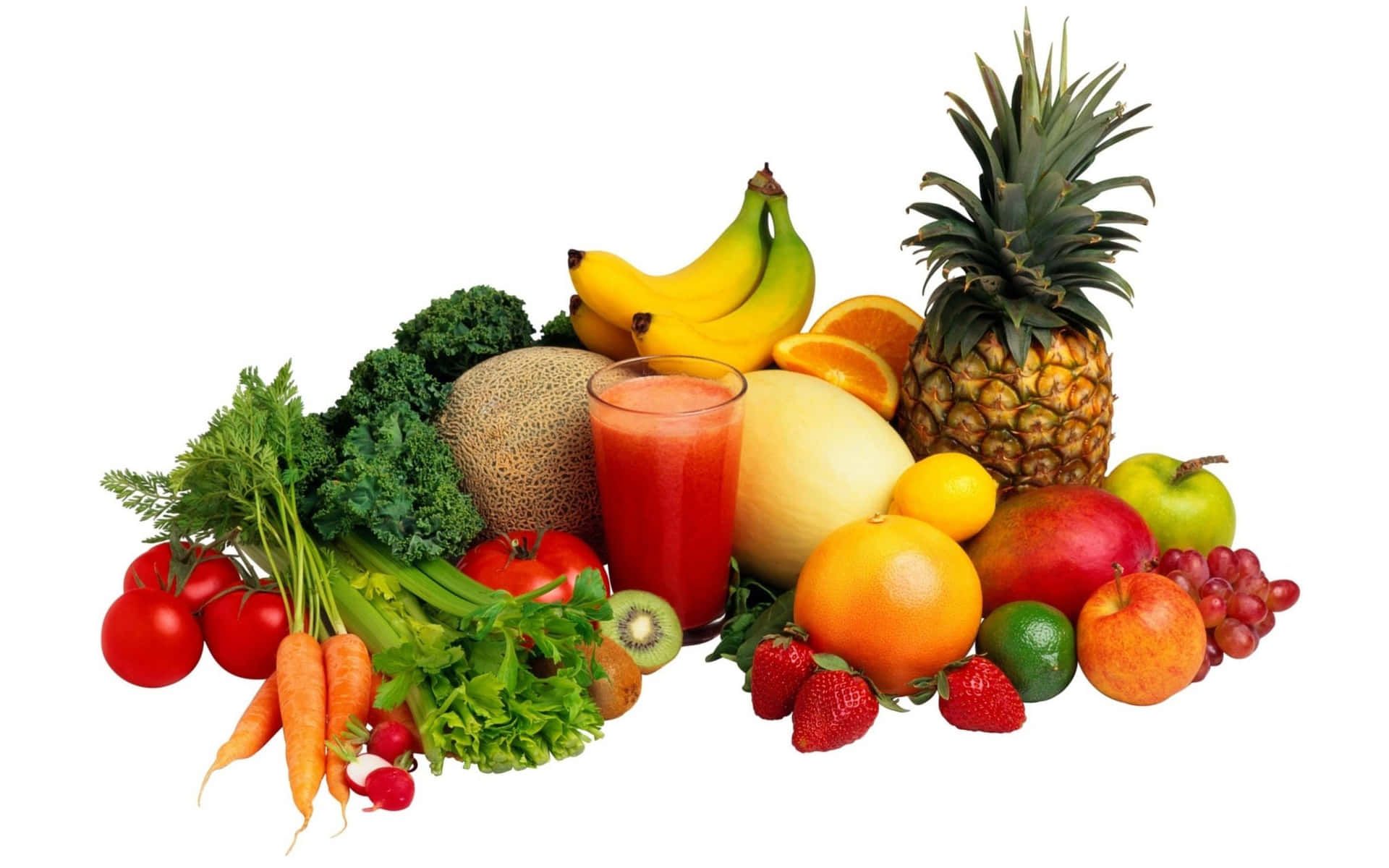 1920x1200 Download Variety of Fresh Healthy Foods Wallpaper