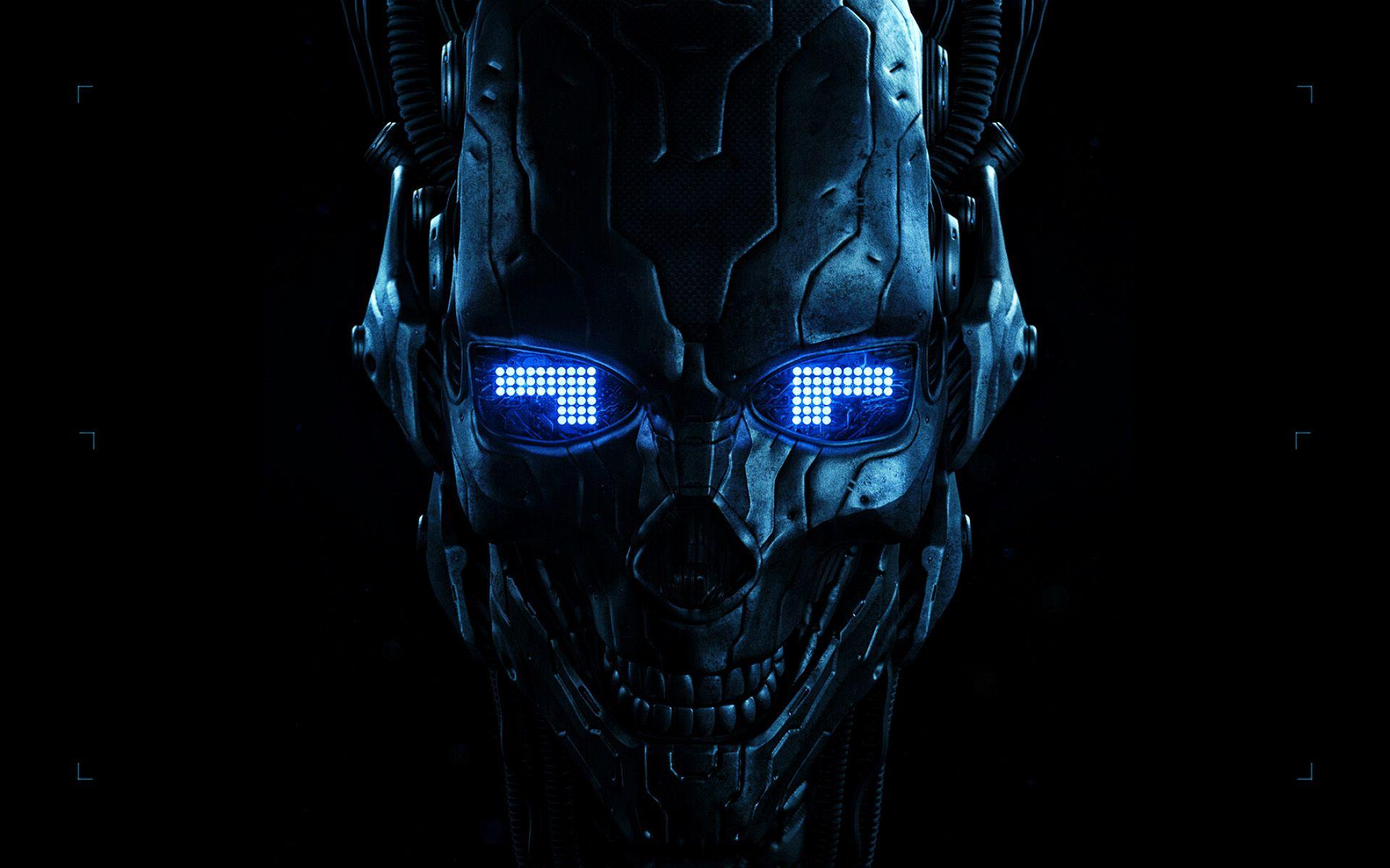 Robots Blue Eyes