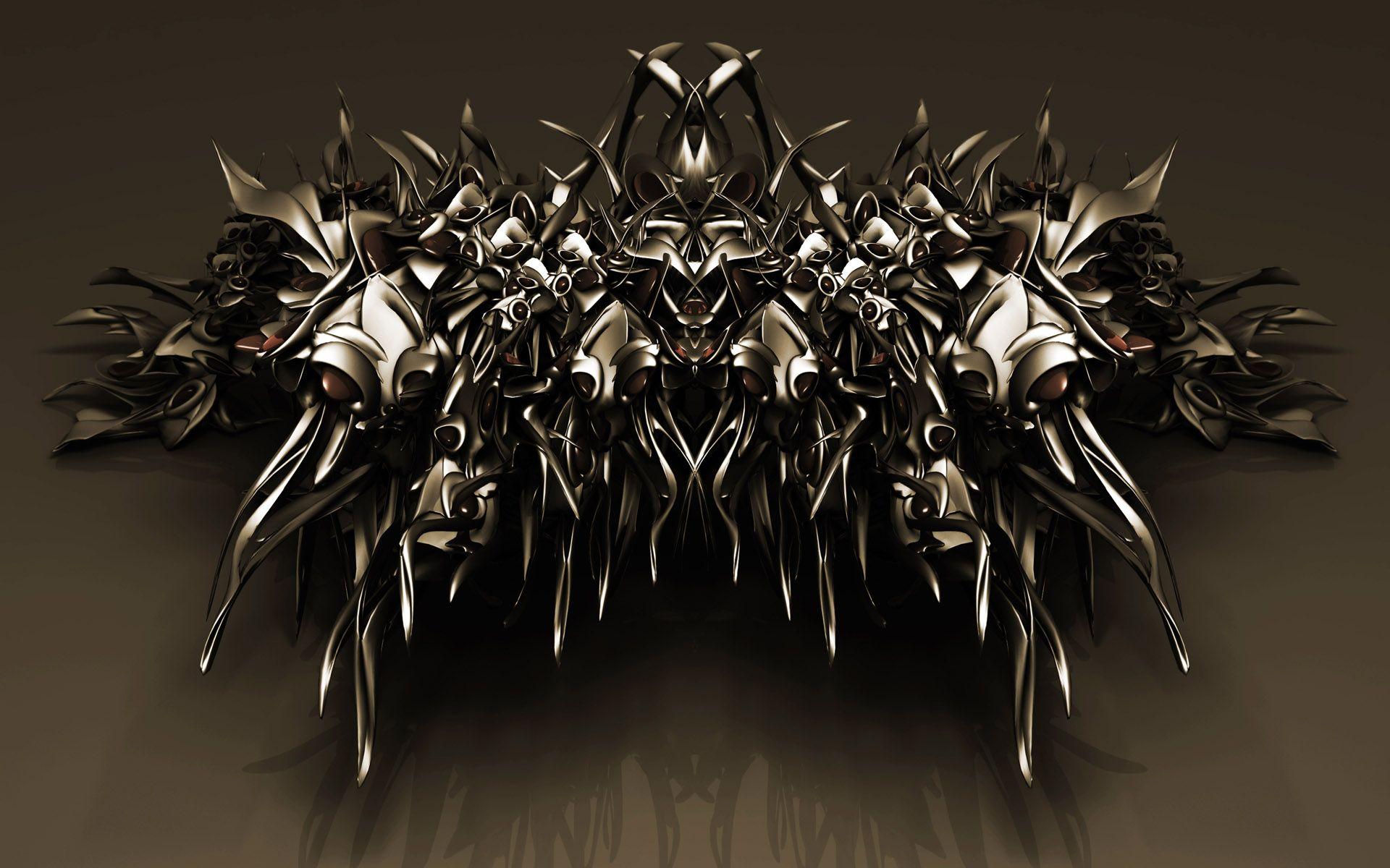 1920x1200 cyber monster HD Wallpaper