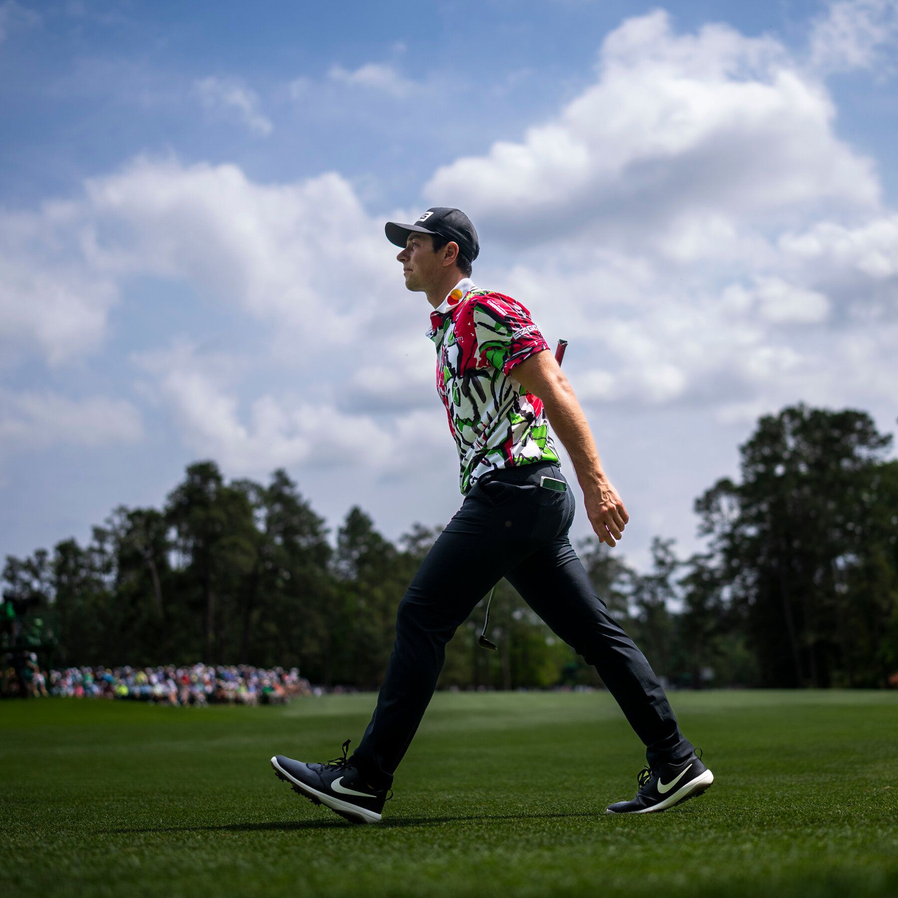 1800x1800 Masters Leaderboard: Viktor Hovland, Jon Rahm and Brooks Koepka Tied