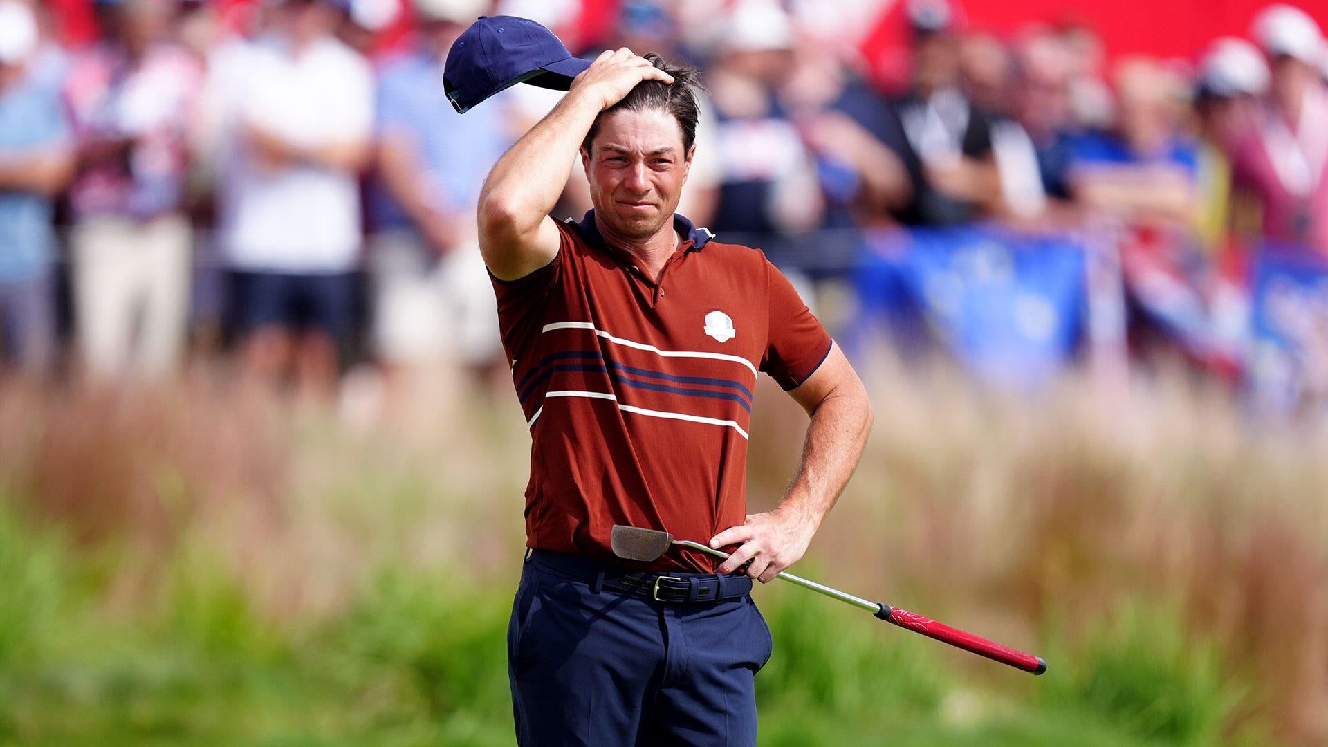 1920x1080 Viktor Hovland talks envelope rule in return after neck injury thwarted 2025 Ryder Cup run