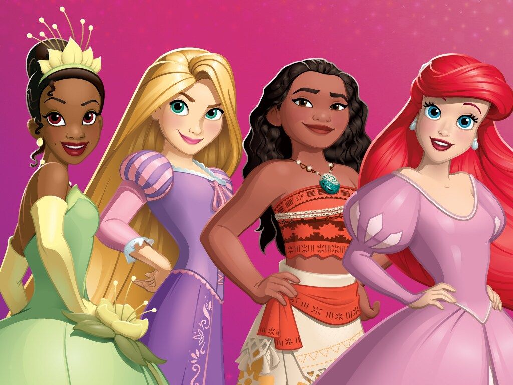 1024x768 Disney Princess