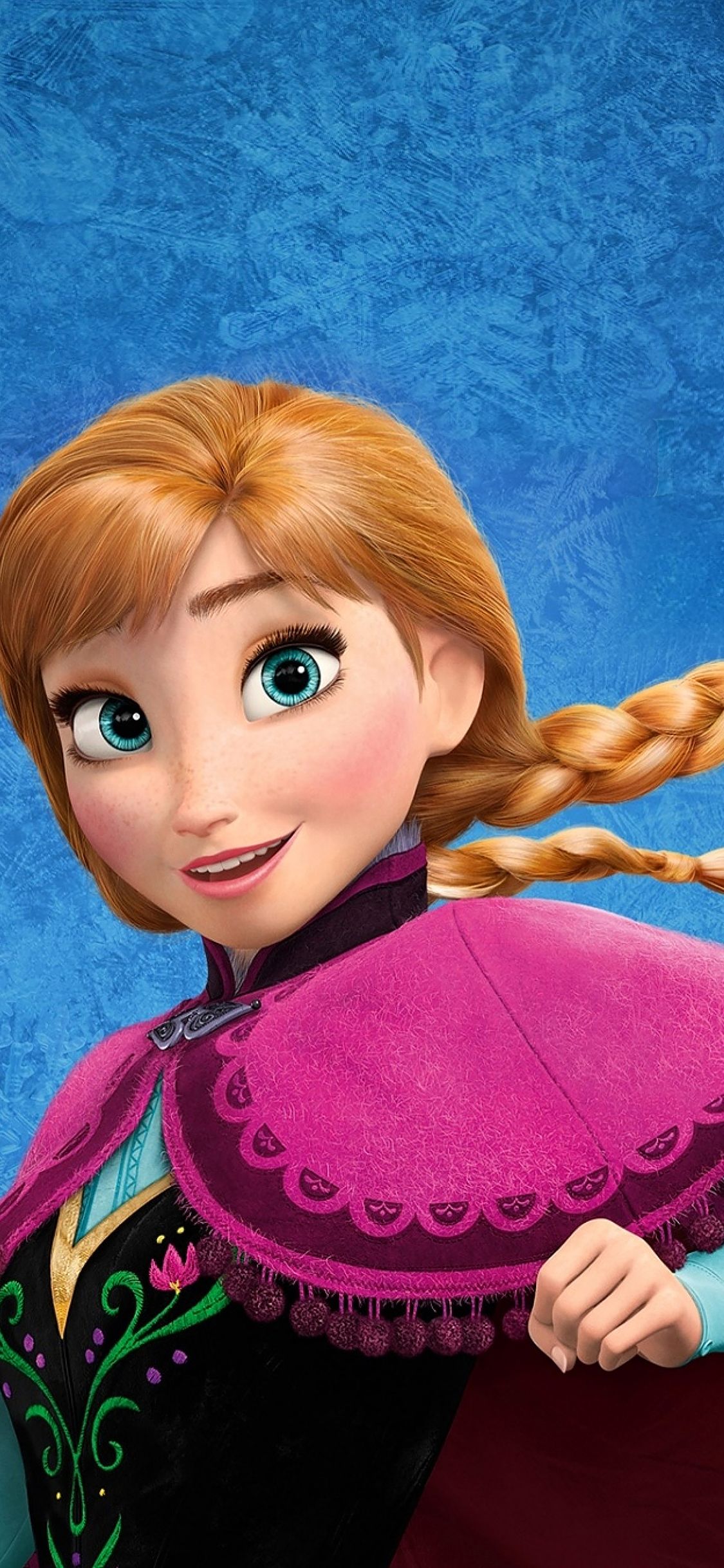 1125x2436 iPhoneXpapers disney princess anna of arendelle illust