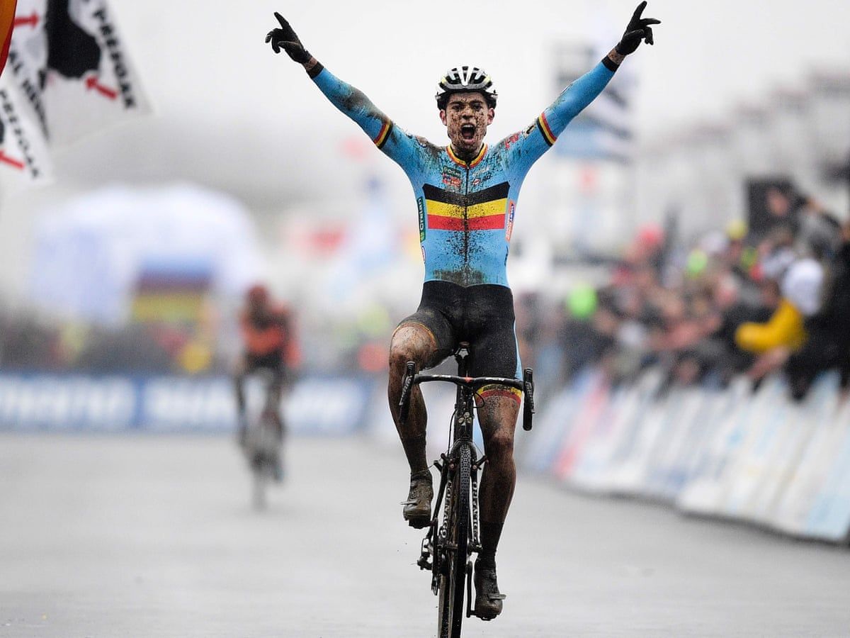 1200x900 Sport picture of the day: Wout Van Aert's dirty celebration