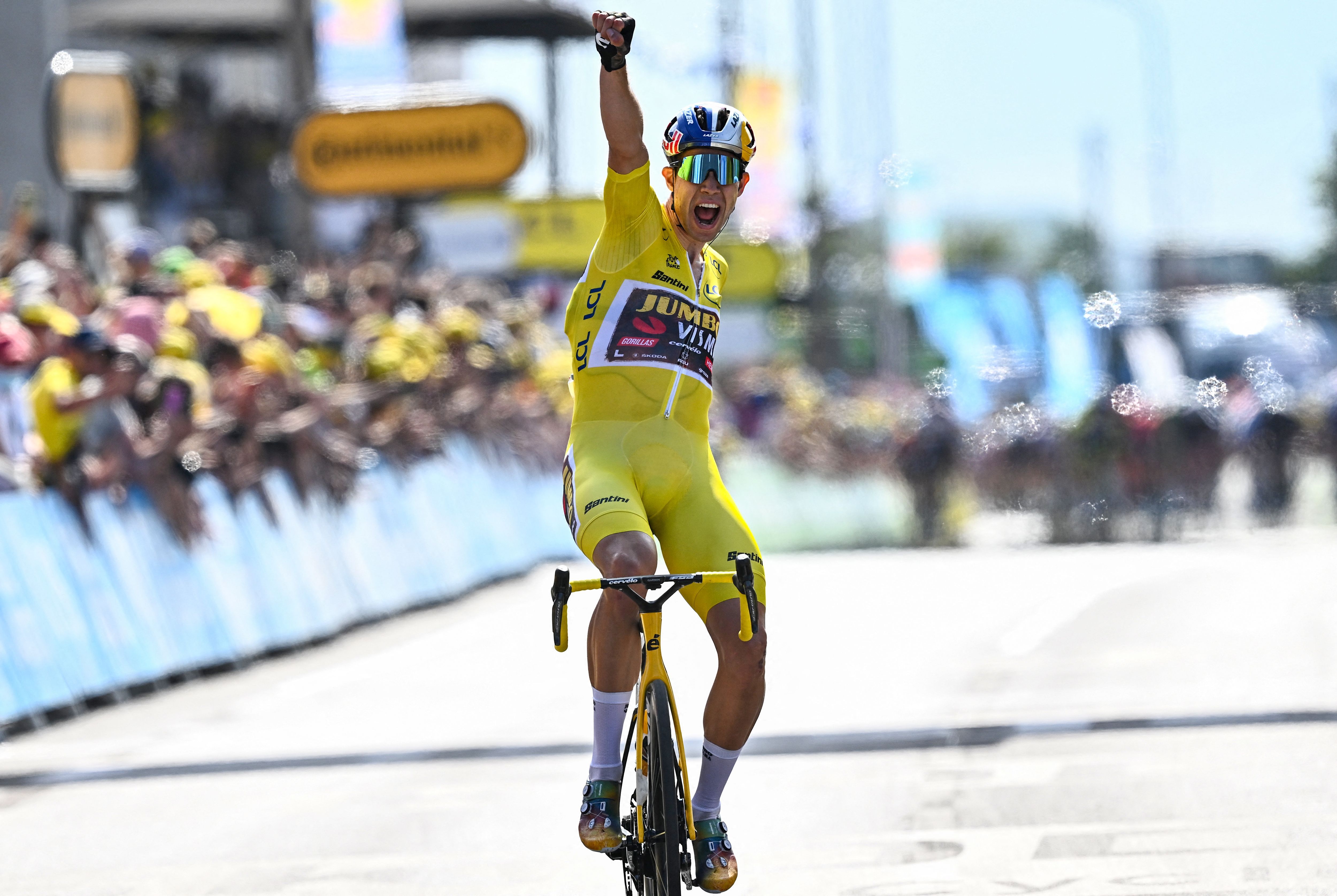 5000x3352 Wout Van Aert victorious on stage four of Tour de France with solo attack