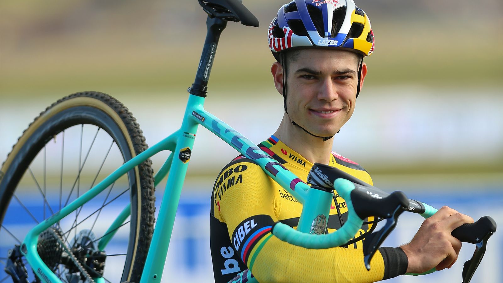 1600x900 Wout van Aert shows form with Tenerife Strava KOM