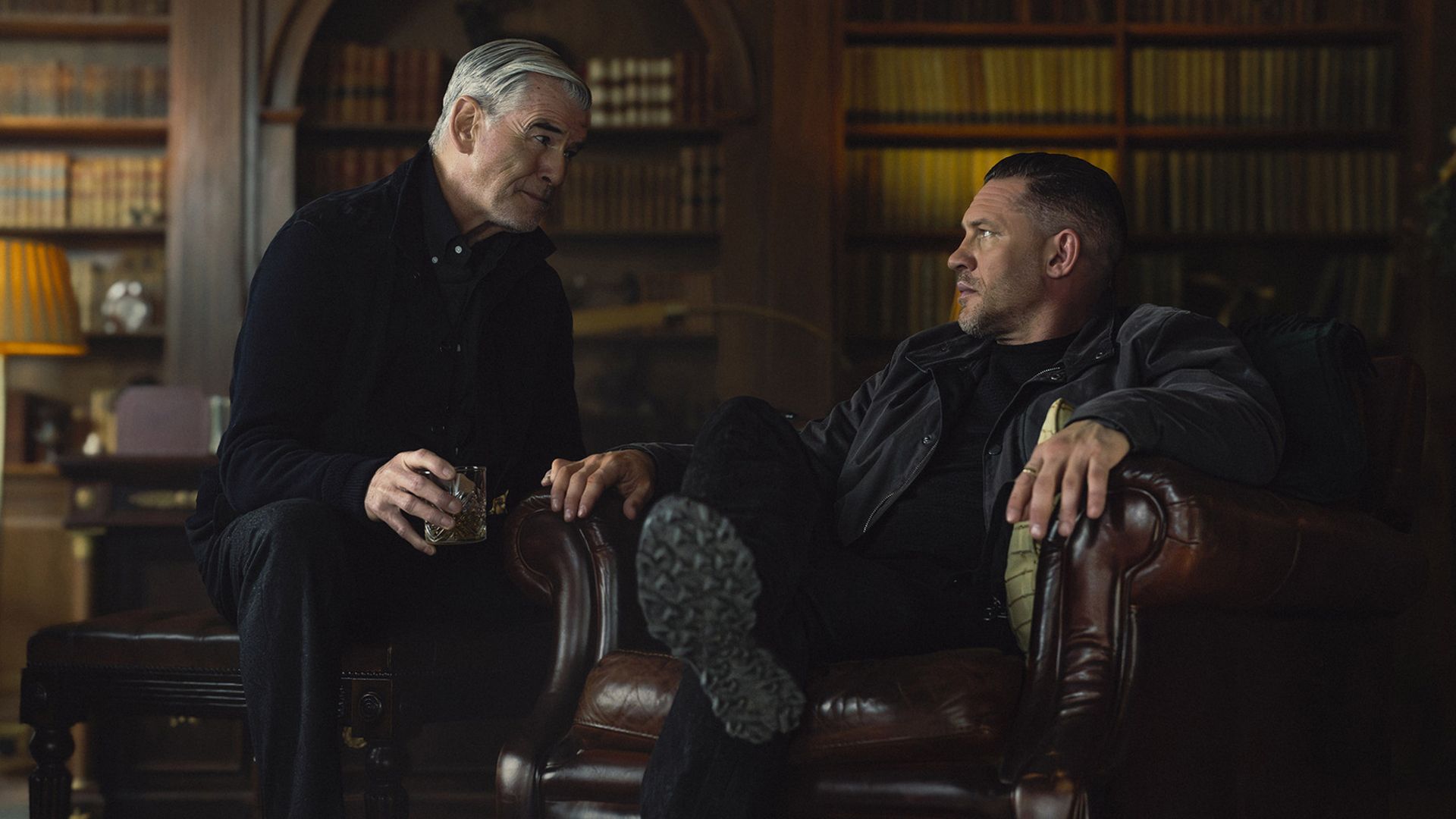 1920x1080 Tom Hardy and Pierce Brosnan both want MobLand season 2