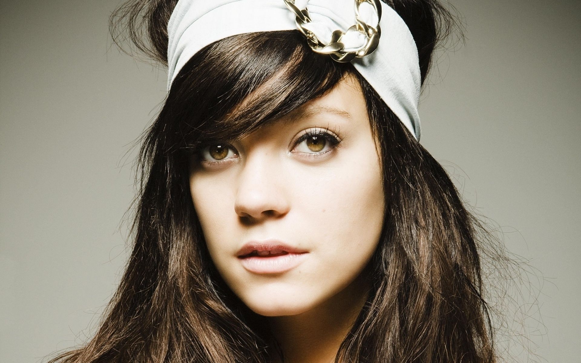 1920x1200 Wallpaper look, face, singer, Lily Allen, Lily Allen for mobile and desktop, section музыка, resolution 1920x1200