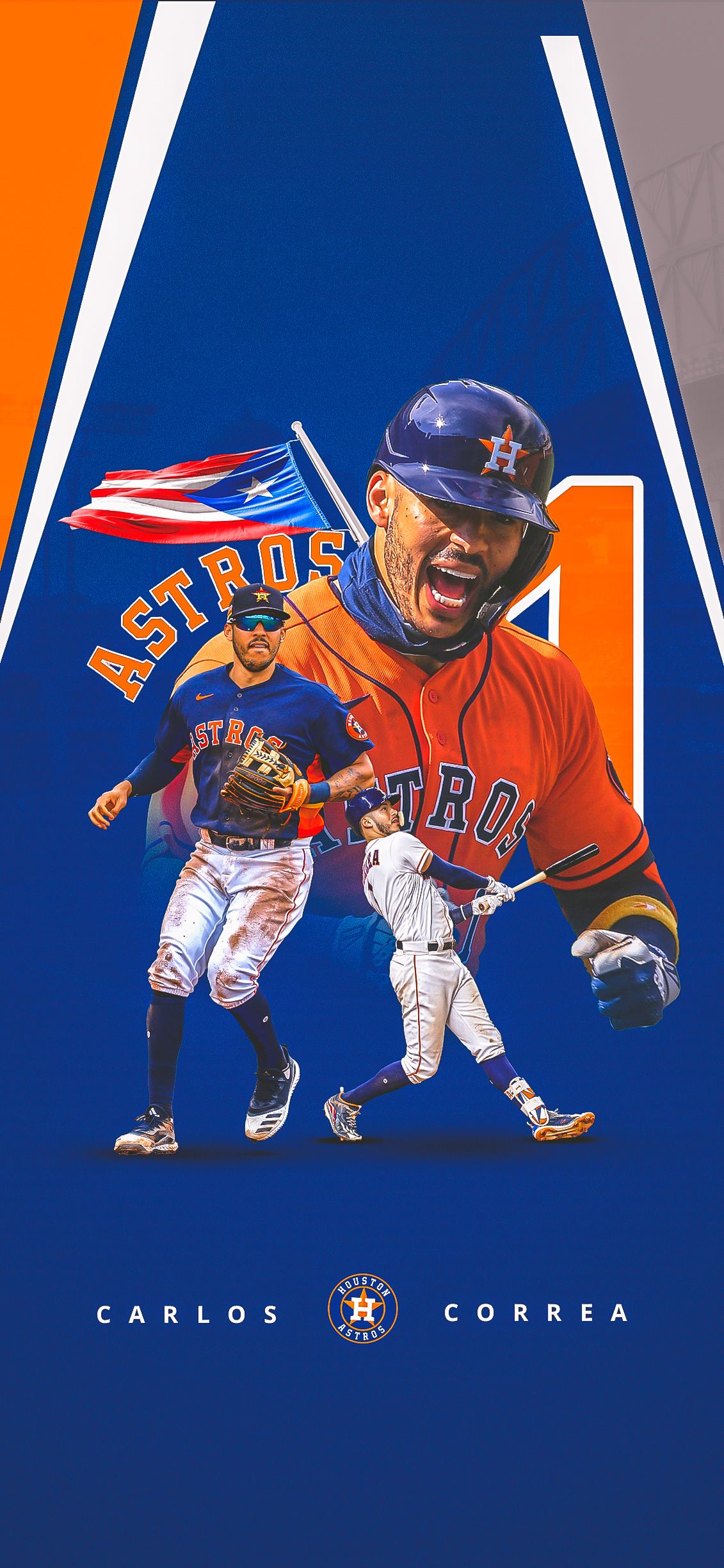 1131x2450 CARLOS CORREA Postseason 2020. Personal Project (2). Image - Behance
