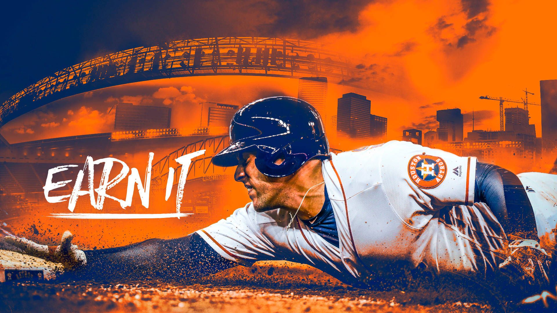1920x1080 Download Carlos Correa Earn It Poster Wallpaper