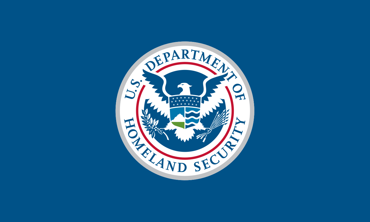 1280x768 Flag of the United States Department of Homeland Security.svg