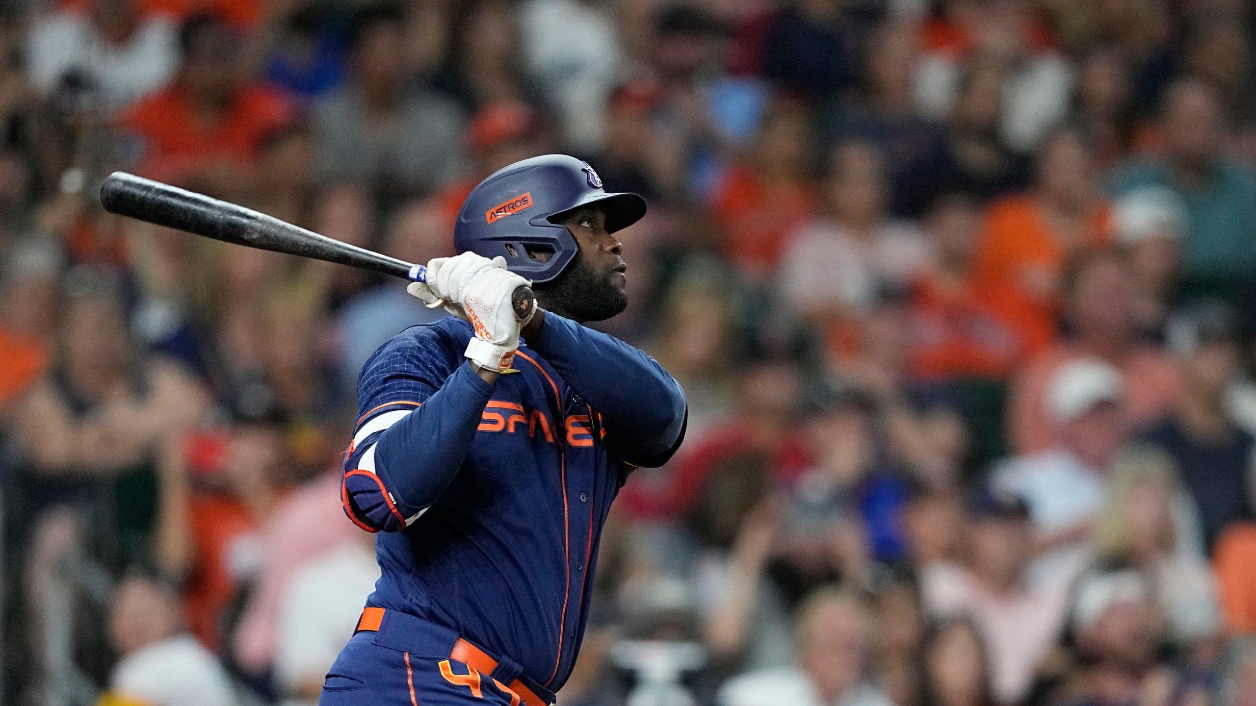 2560x1440 Yordan Alvarez gets 4 strikes in AB during Astros win