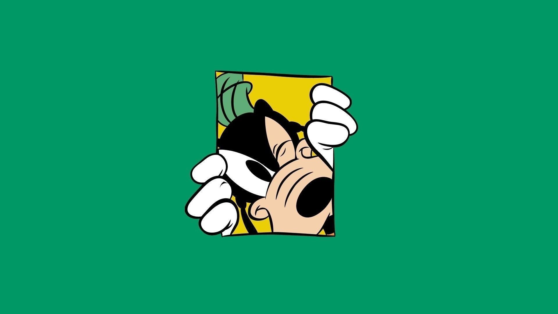1920x1080 Minimal Cartoon Wallpaper