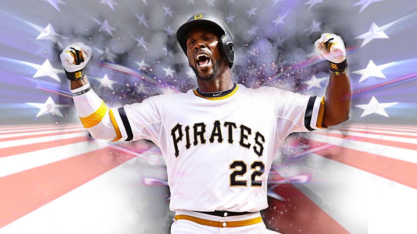 1366x768 Andrew McCutchen Wallpaper
