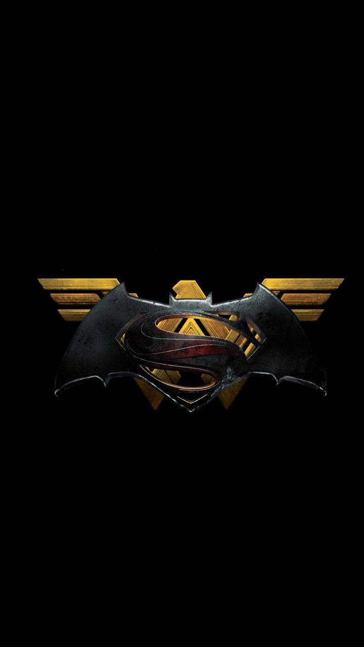 720x1280 Logo, Wonder Woman, Superman, Batman, minimal, 720x1280 wallpaper. Batman superman wonder woman, Superman wonder woman, Batman and superman
