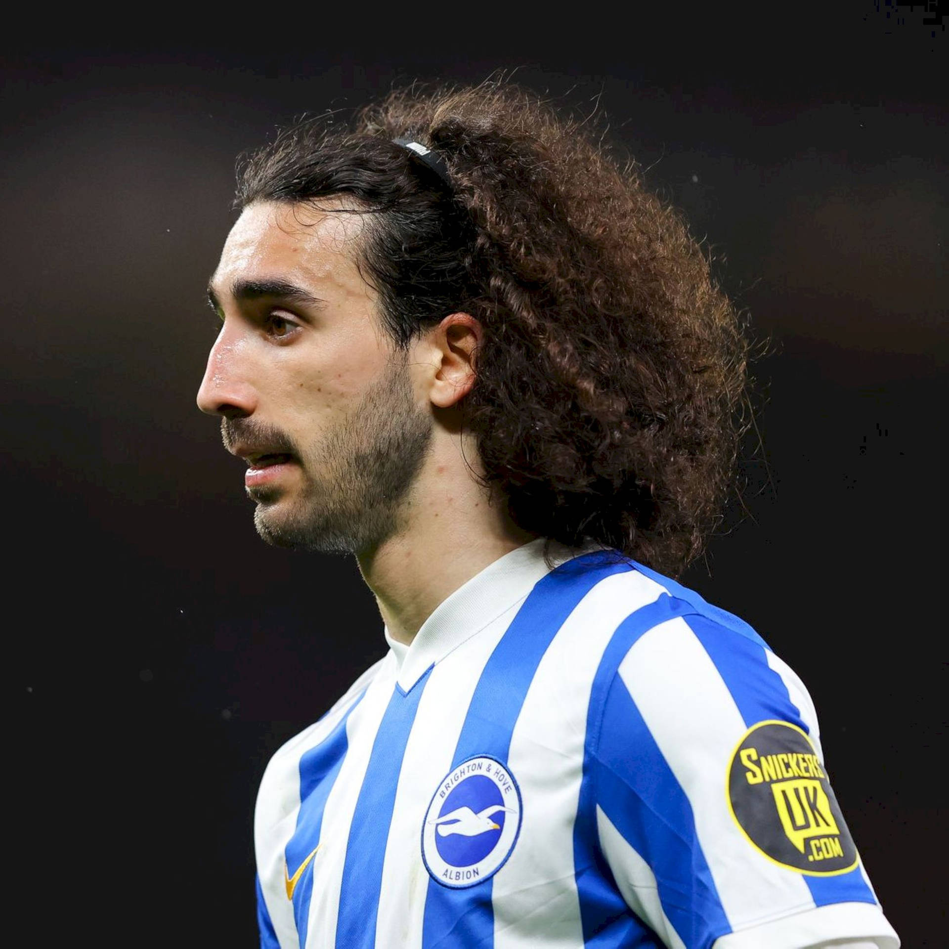 1920x1920 Download Marc Cucurella Side Profile Wallpaper