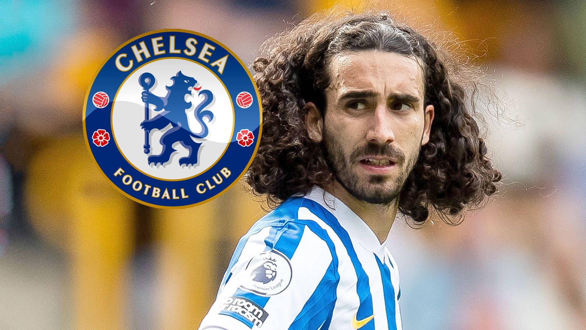 1920x1080 Download Marc Cucurella Chelsea FC Logo Wallpaper