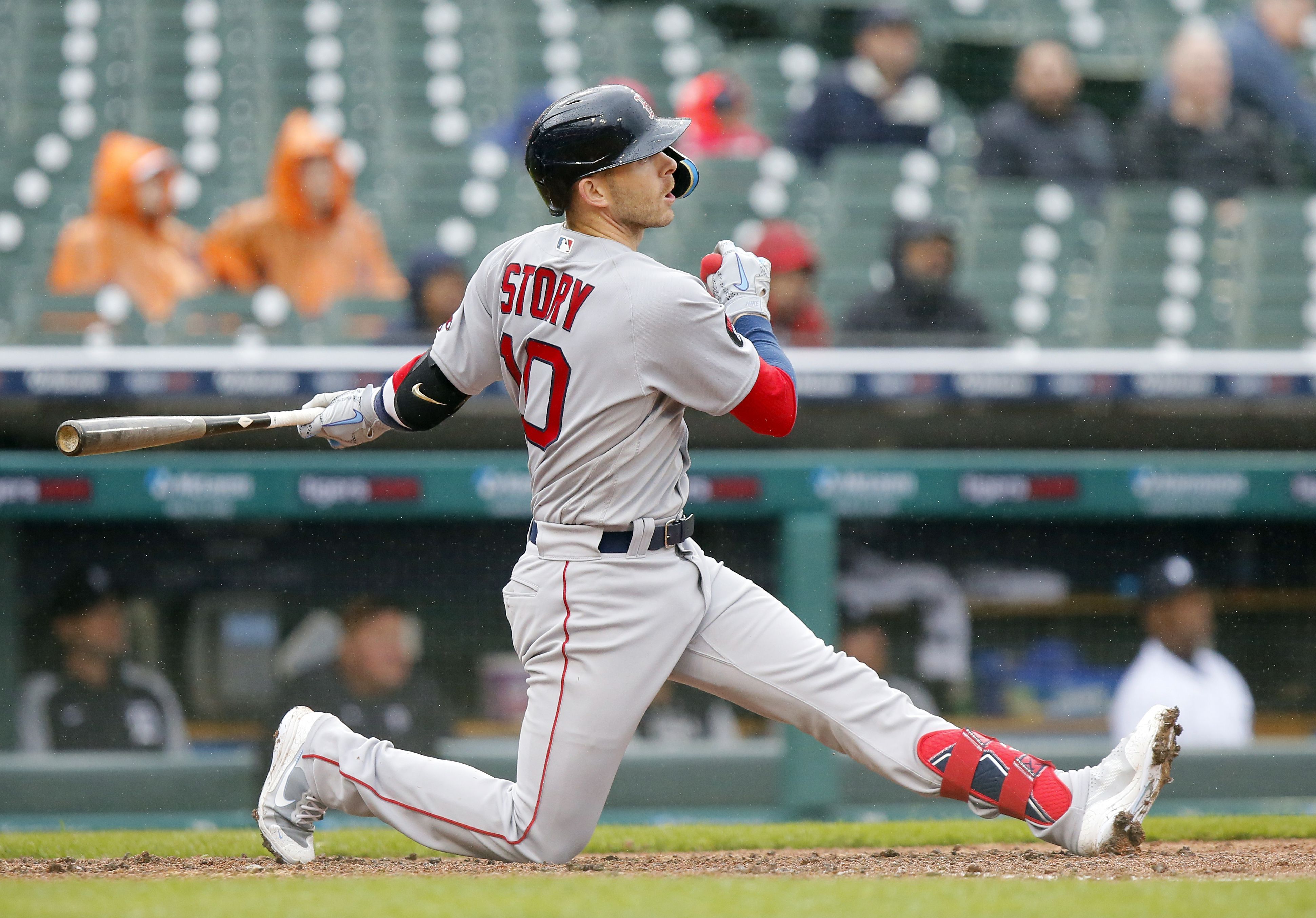 3882x2708 Trevor Story is eager to hit off the wall at Fenway Park, and other observations from the Red Sox' first six games Boston Globe