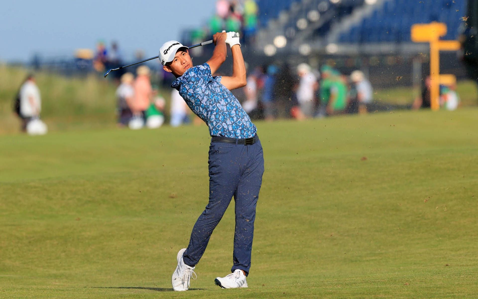 1920x1200 Download Collin Morikawa In Action Wallpaper