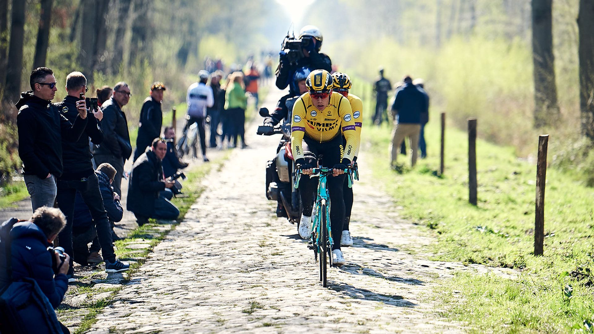 1920x1080 Wout Van Aert's Day In Hell At Paris Roubaix (3). Image - Behance