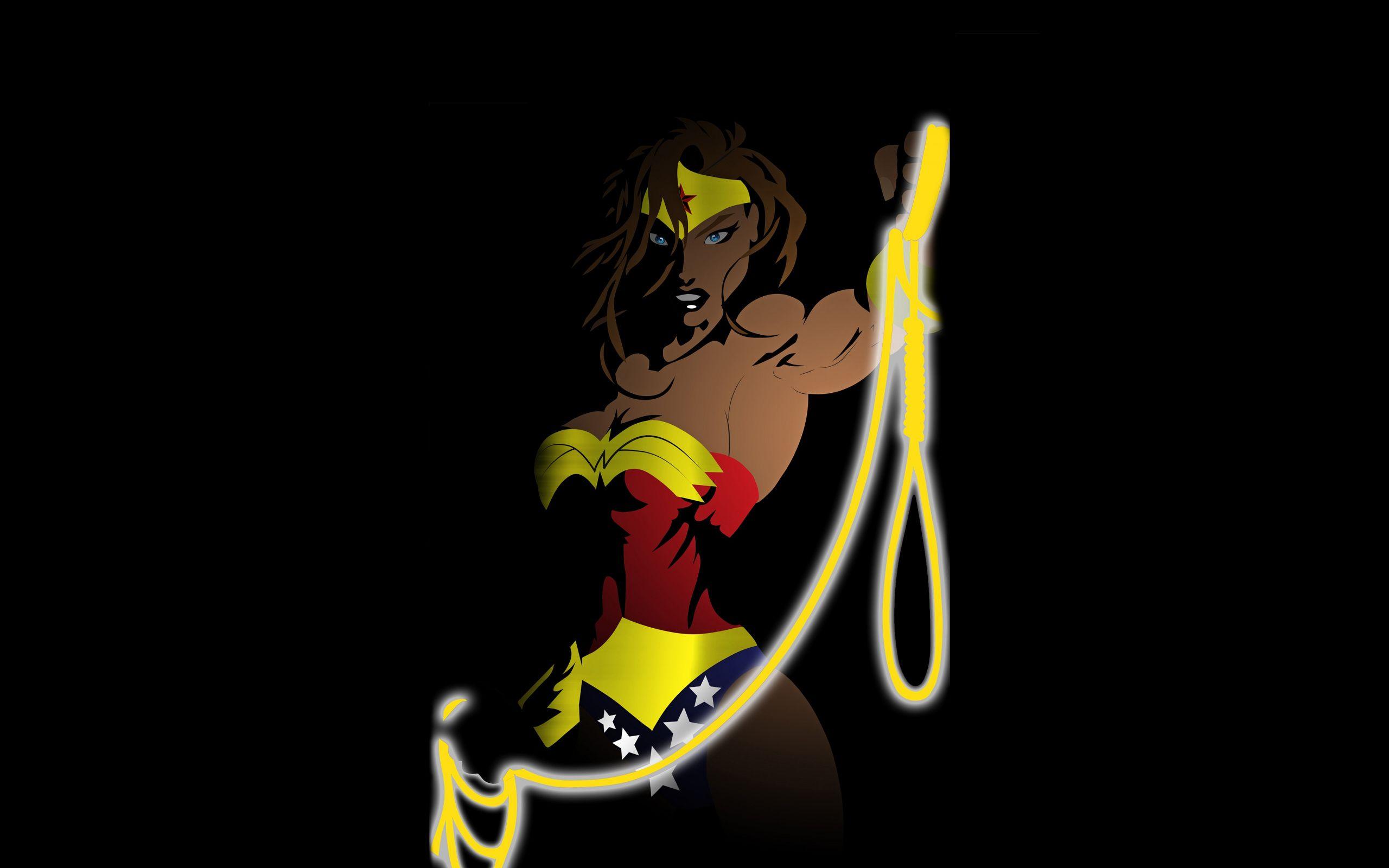 2560x1600 Download Wonder woman, warrior, minimalism, art wallpaper