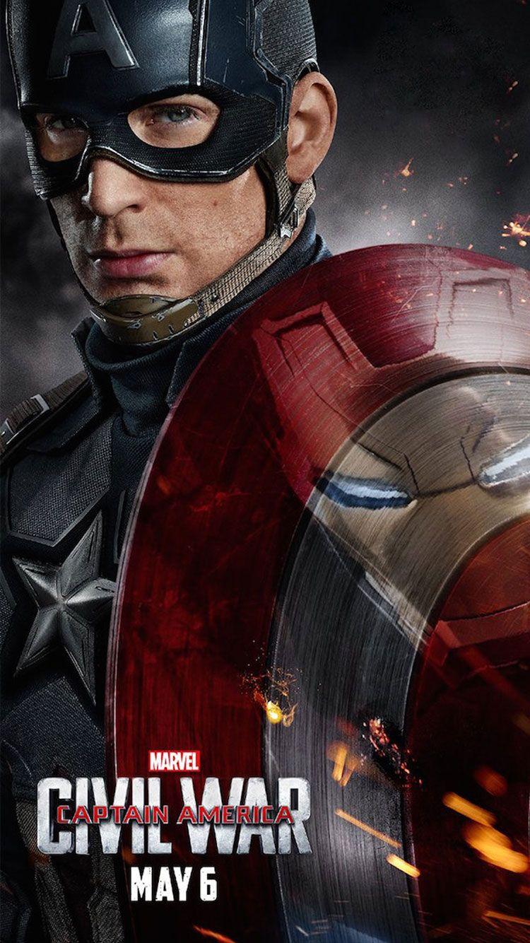 750x1334 Civil War iPhone Wallpaper