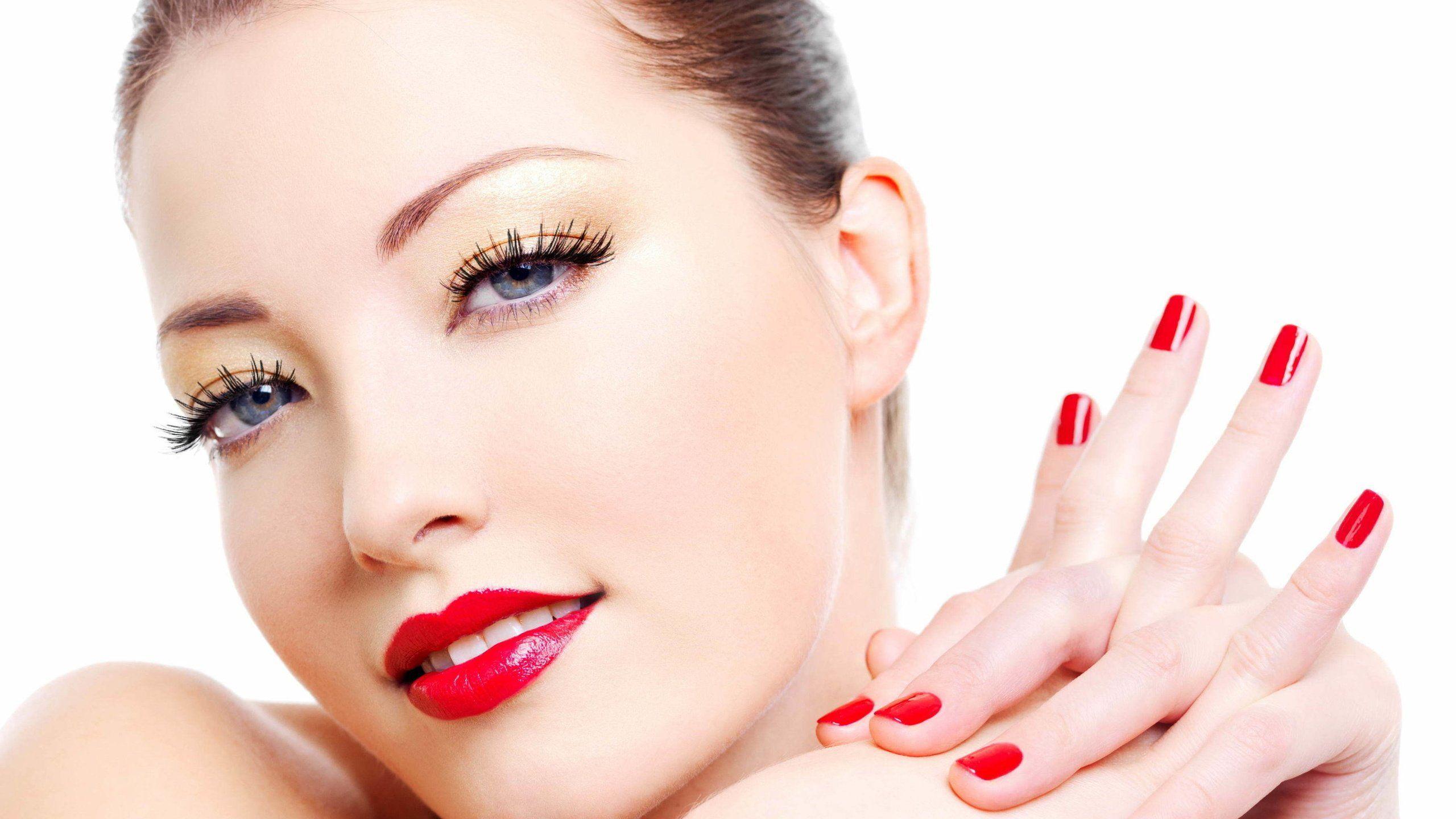2560x1440 Wallpaper download eyes, girl, look, face, white background