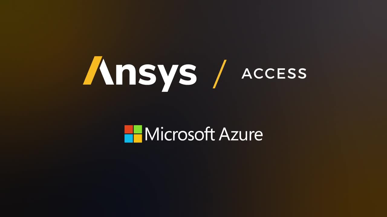 1280x720 Introducing Ansys Access on Microsoft Azure