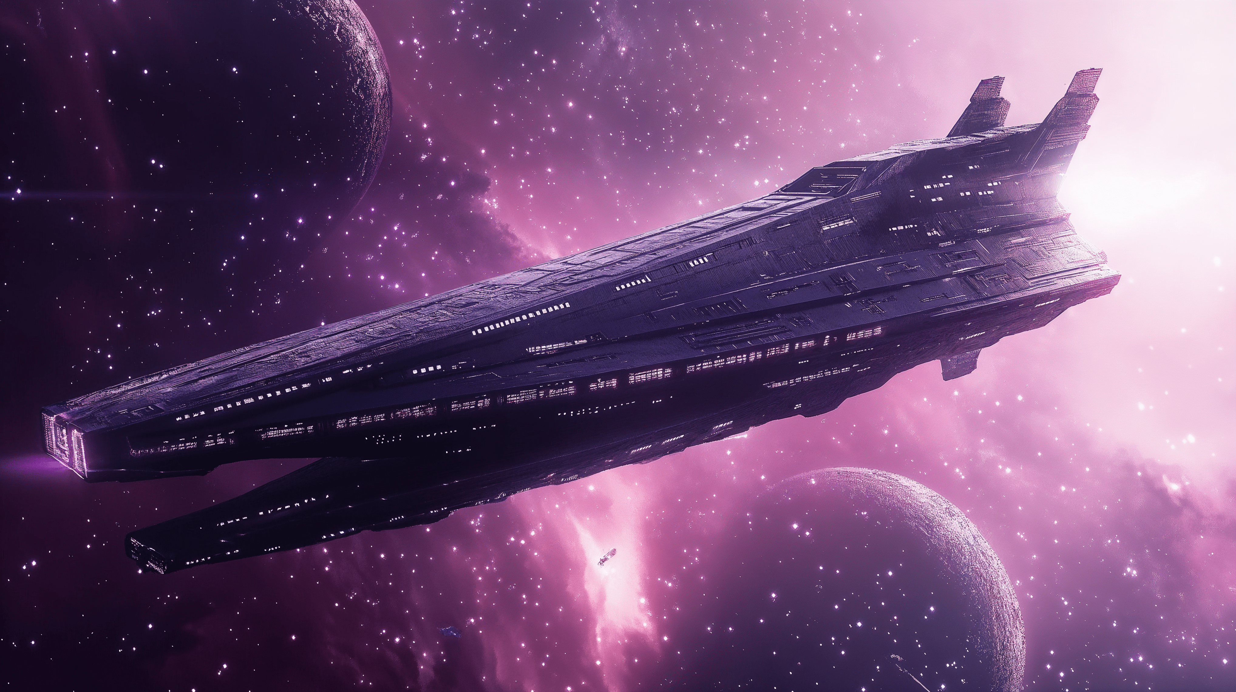 4072x2280 Sci Fi Spaceship In Stunning 4K Ultra HD Wallpaper By Robokobotox2280