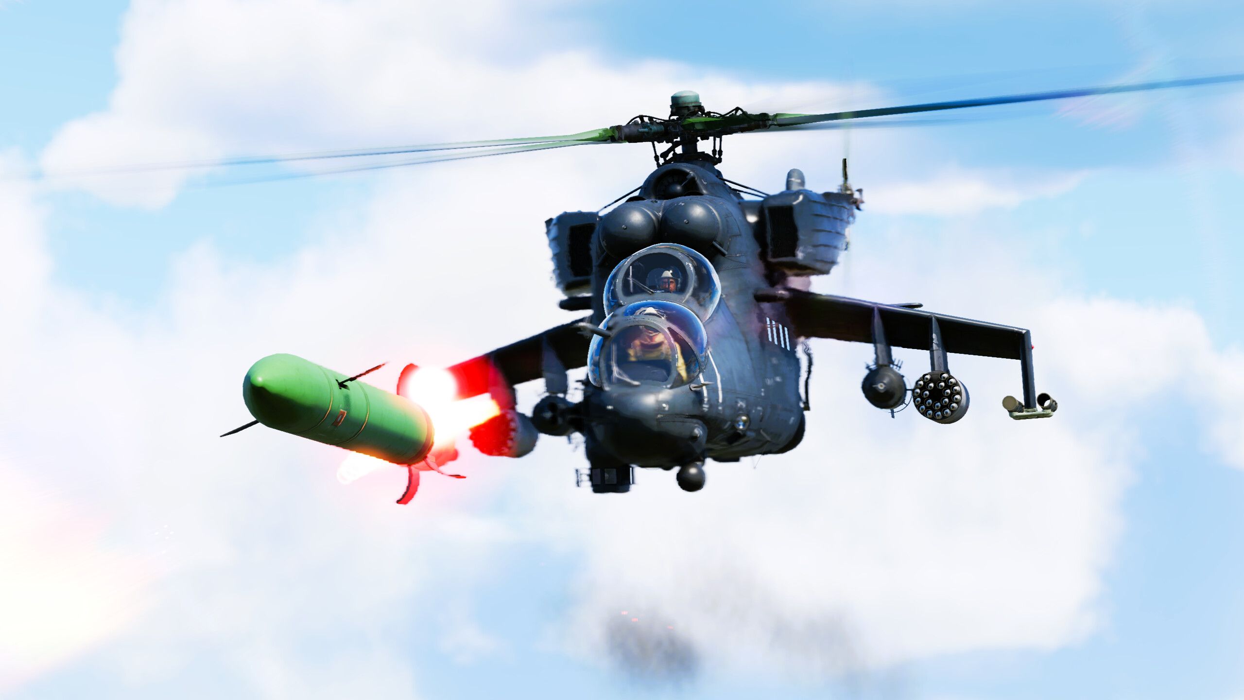 2560x1440 Mi 24P: The Ultimate Gunship