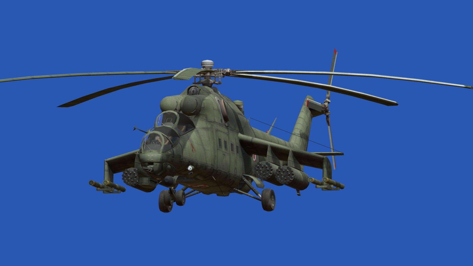 1920x1080 Mil Mi 24V Hind Free 3D Model By Rhine_Lab_Muelsyse [a9e4e69]