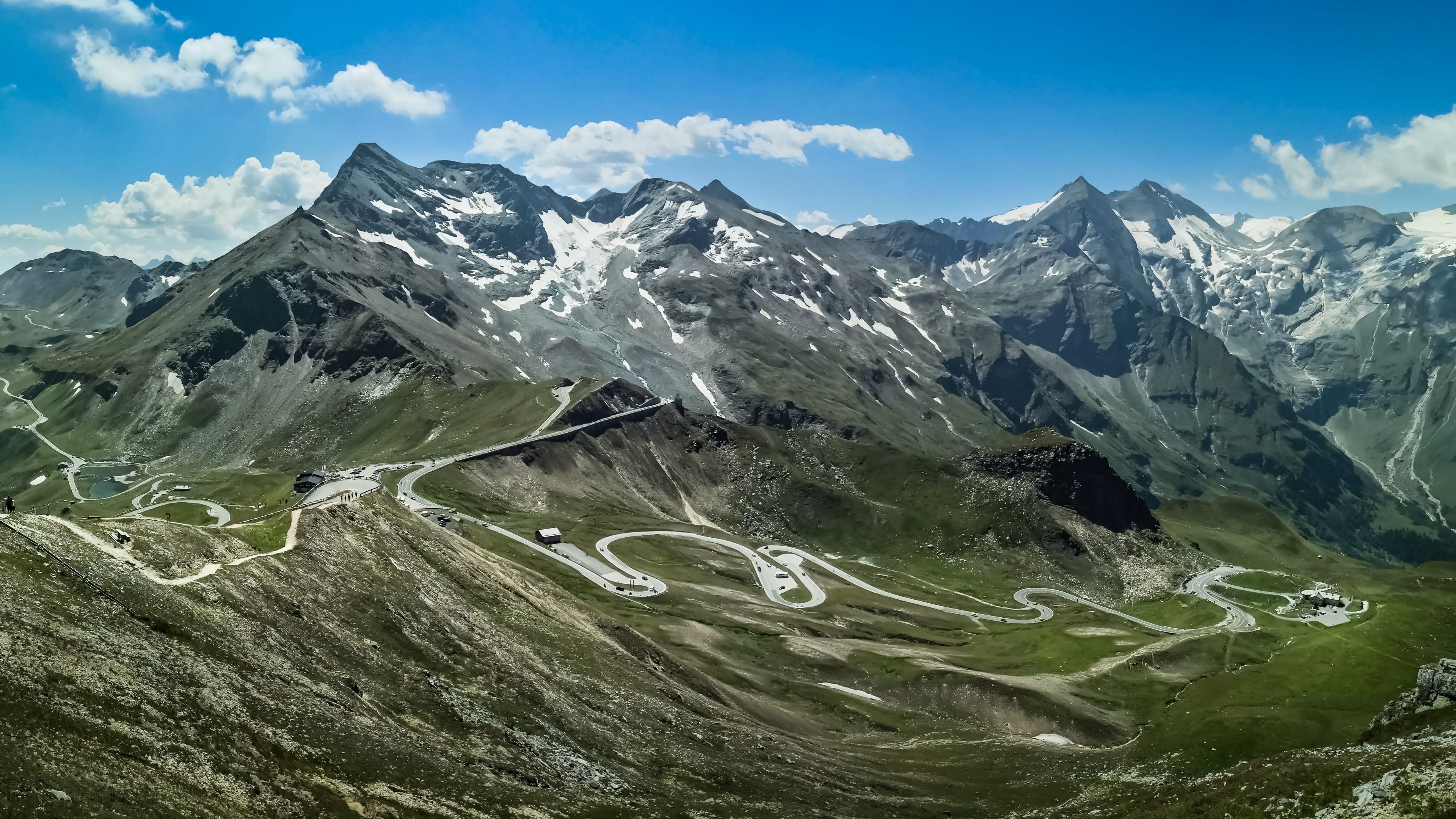 3840x2160 Grossglockner High Alpine Road
