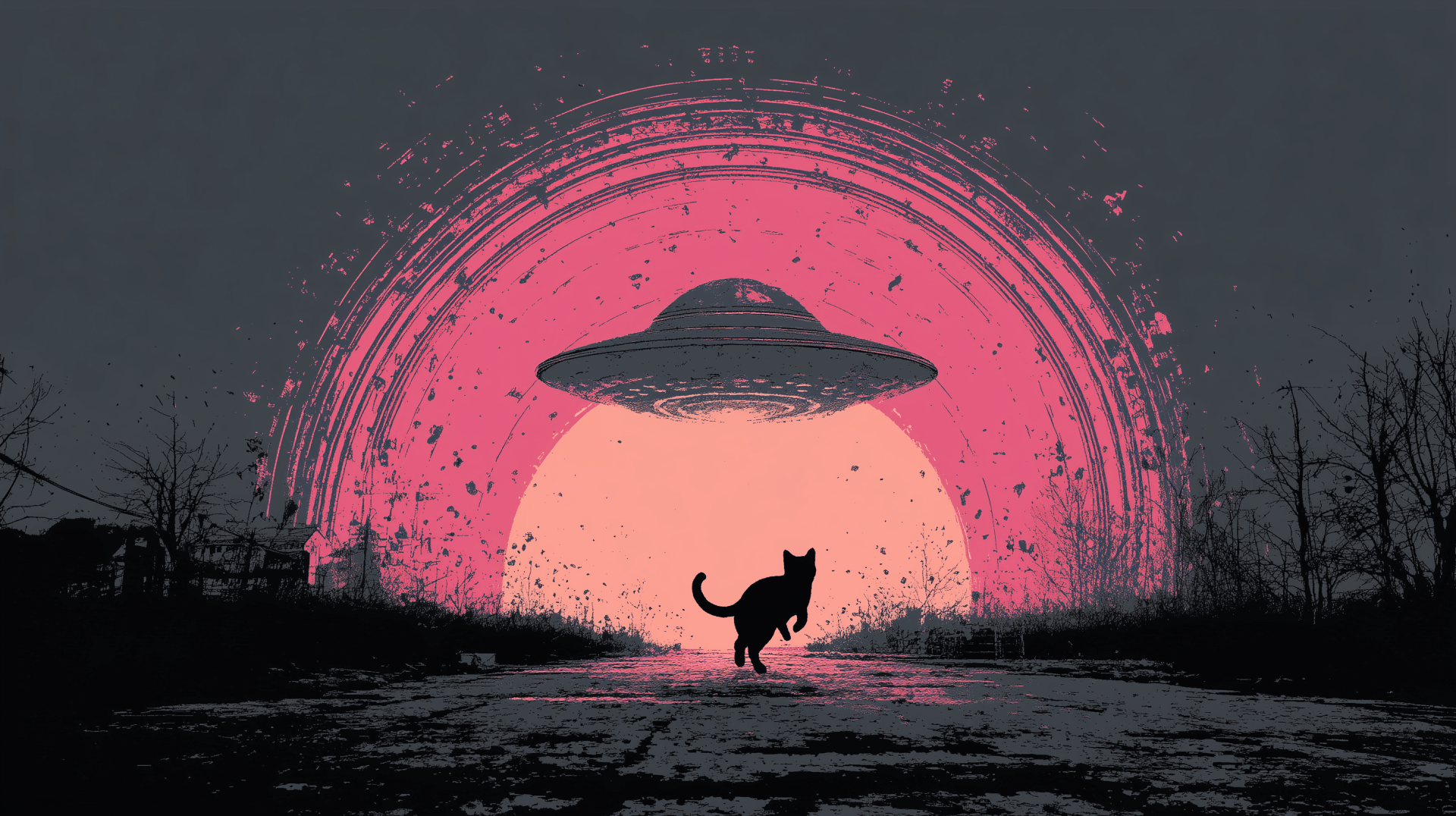 1920x1076 Space Cat Abduction