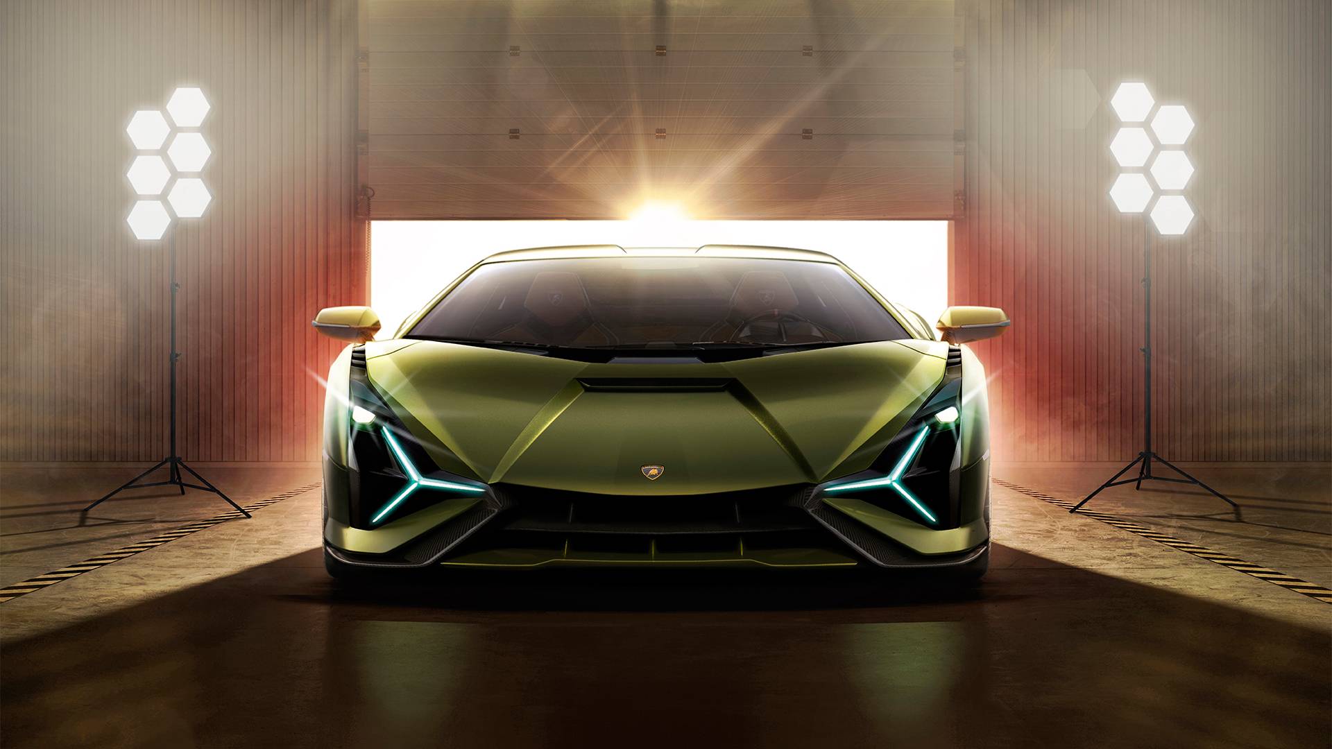 1920x1080 Lamborghini Sián FKP 37: The First Hybrid Few Off