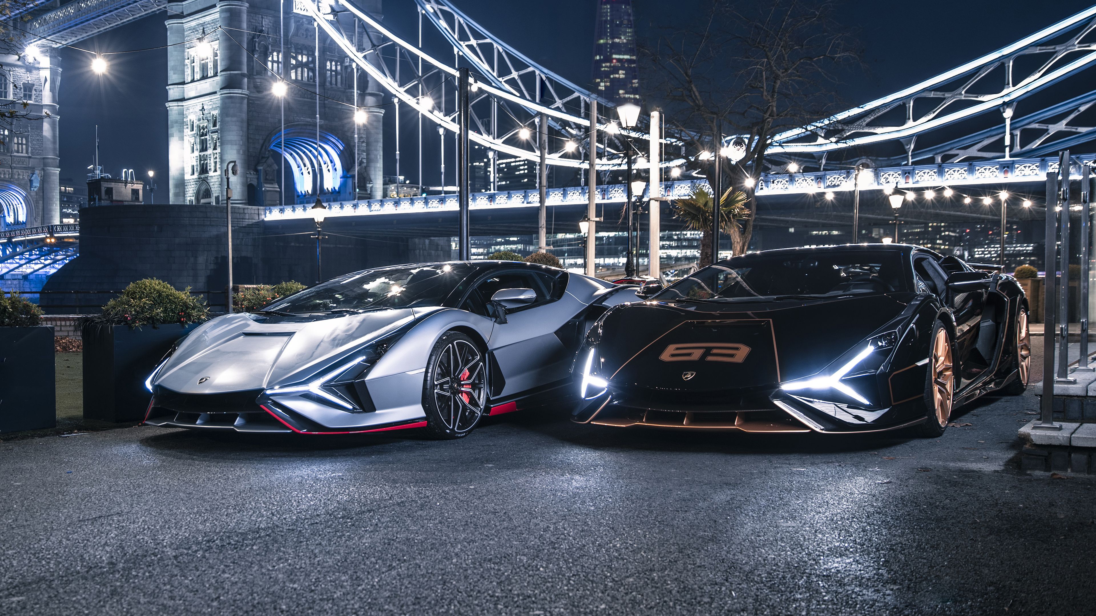 3840x2160 Lamborghini Sian Wallpaper