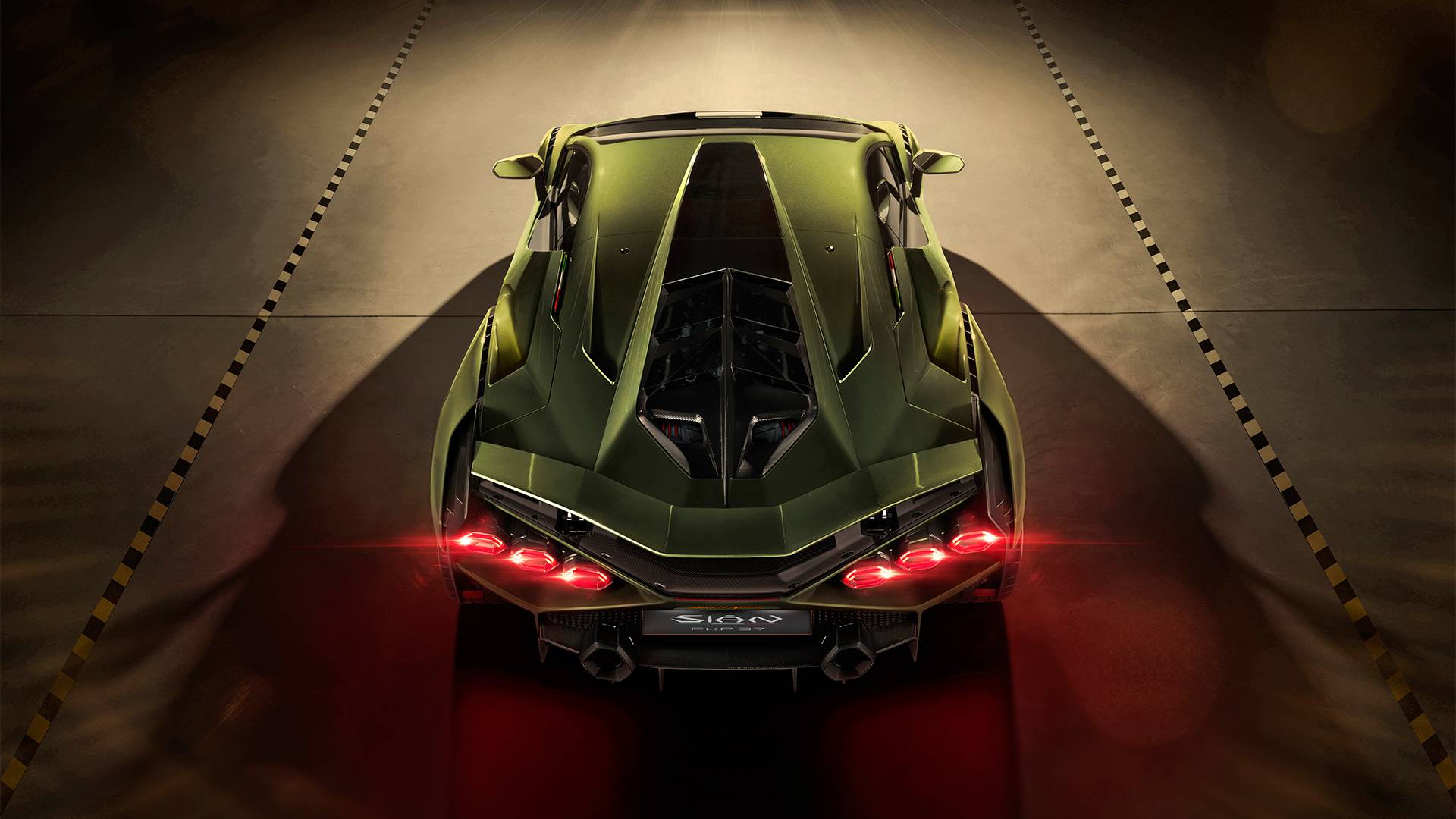 1920x1080 Lamborghini Sián FKP 37: The First Hybrid Few Off