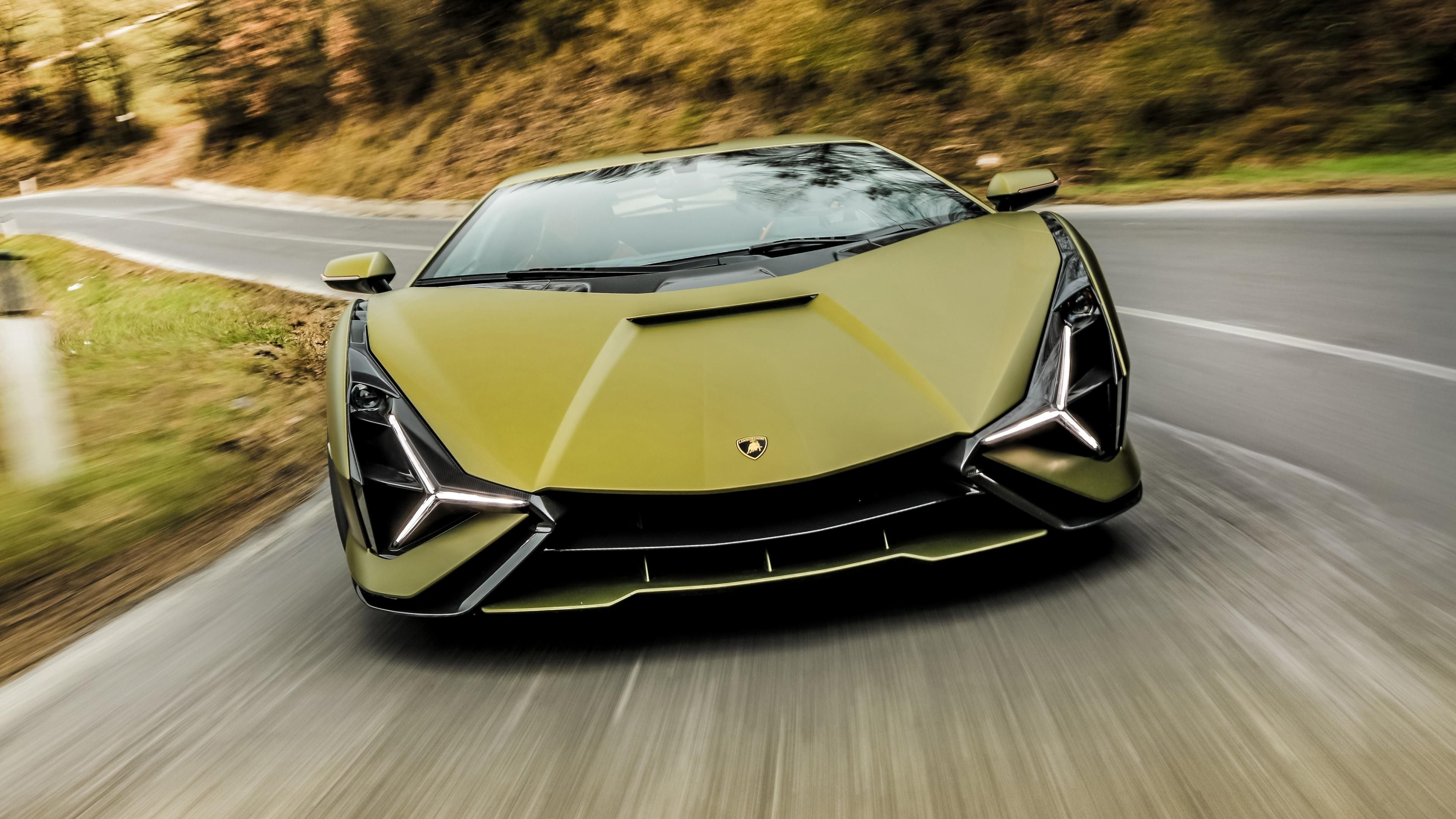 3840x2160 Lamborghini Sian Wallpaper