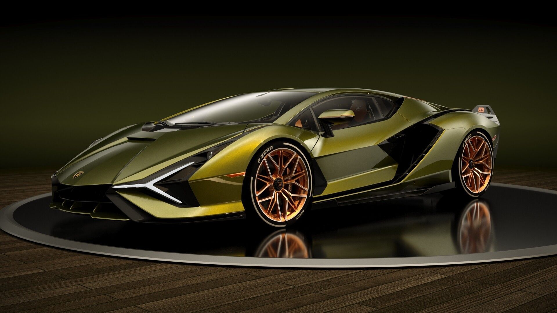 1920x1080 Lamborghini Sian FKP 37 Wallpaper