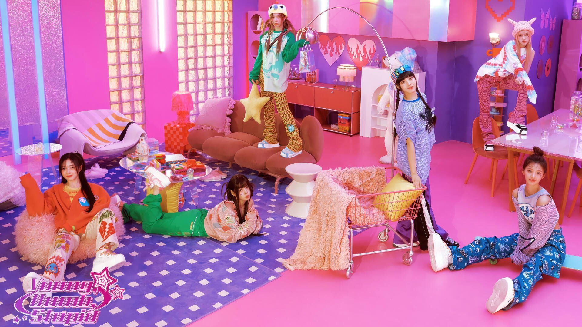 1920x1080 NMIXX: Y2K K Pop Girl Band Ultra HD Wallpaperx2160