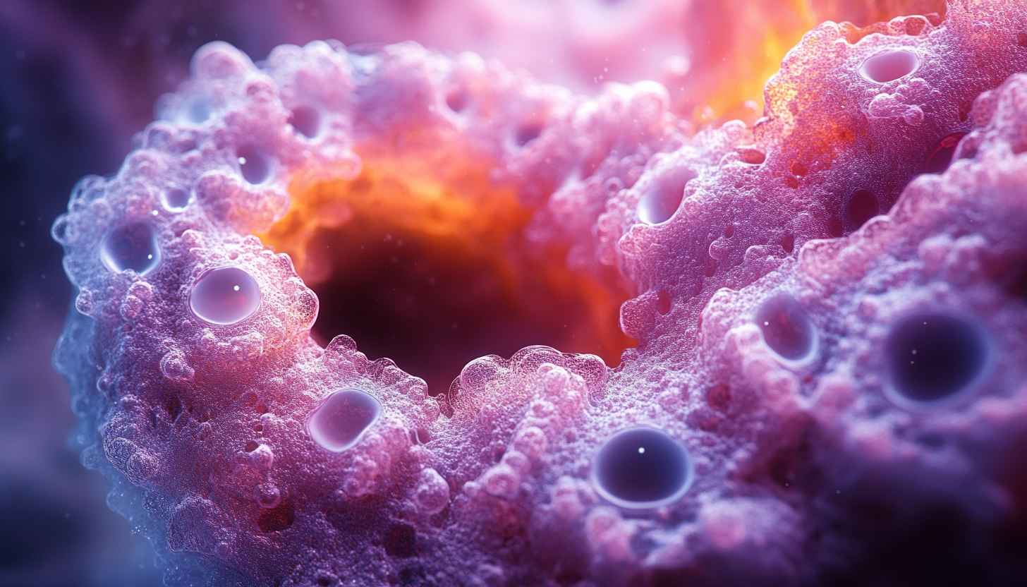 1456x832 Abstract Cell Structure Wallpaper, Science, Biology Background