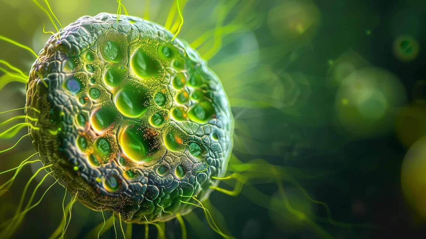 1456x816 Free Mystical Cellular Universe Image, Biology, Microscope